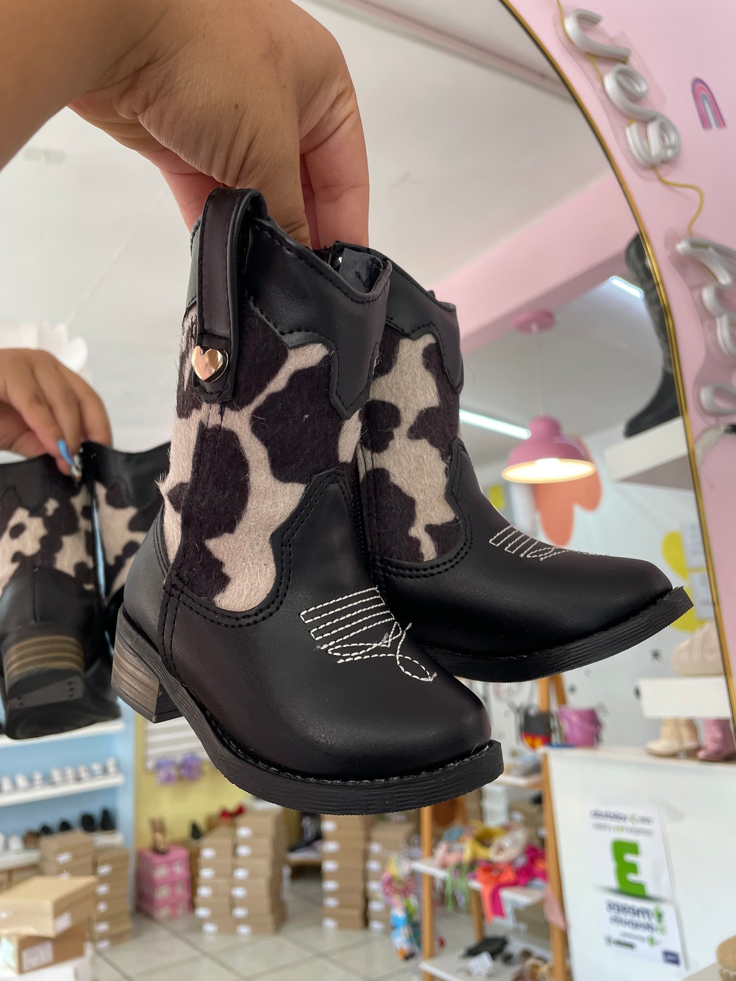 Bota Vaquera España Negro