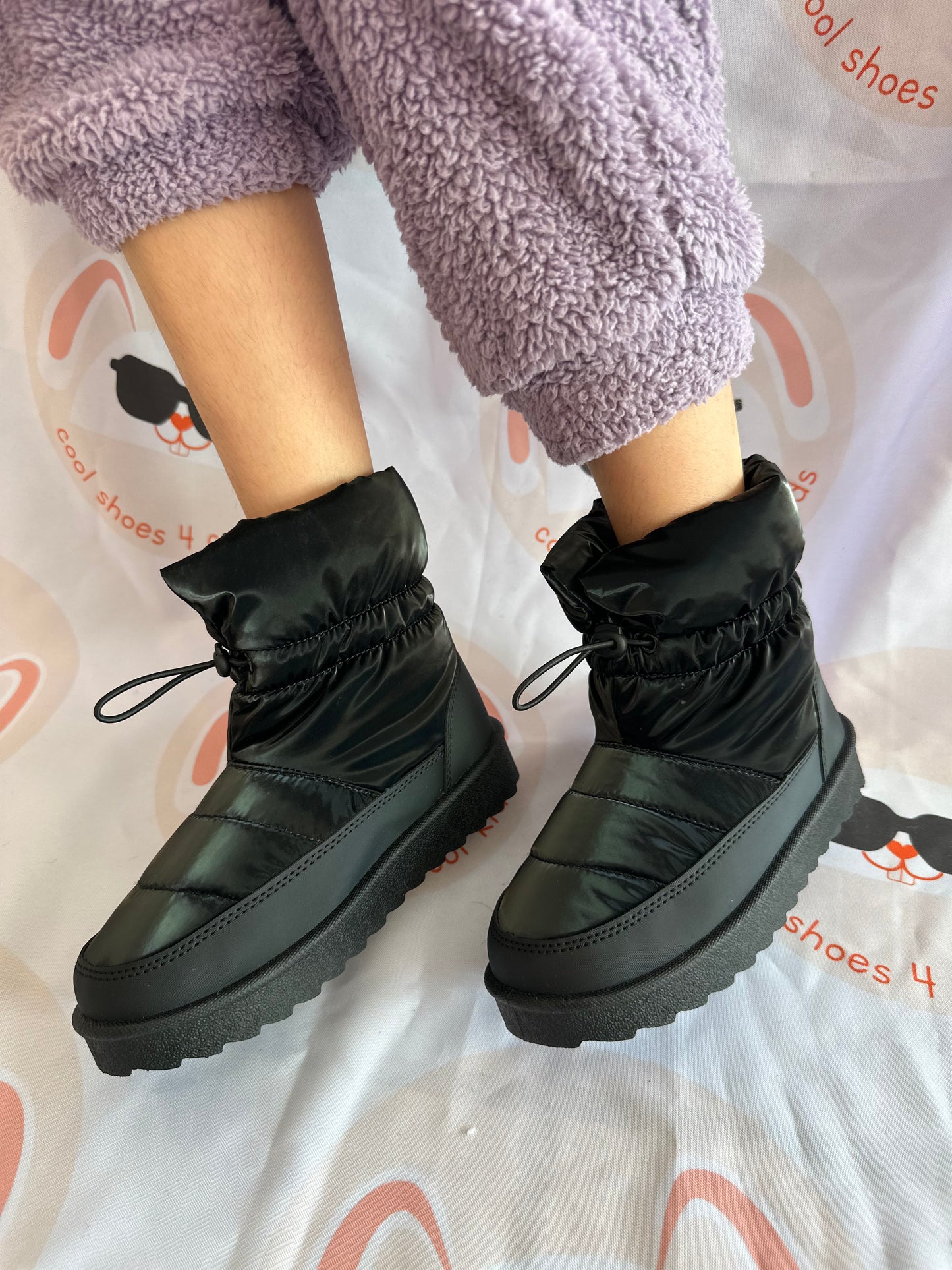 Bota black/nylon Efron-1K