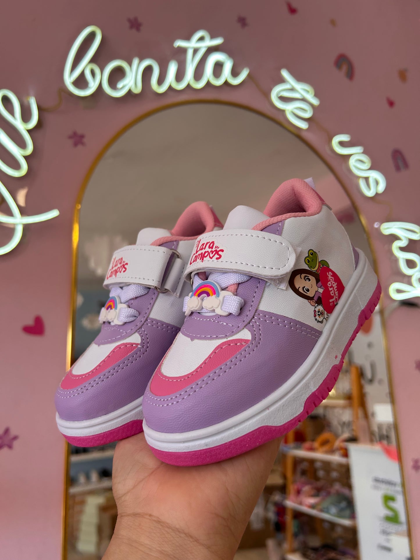 Teni Lara Campos Lila/Rosa