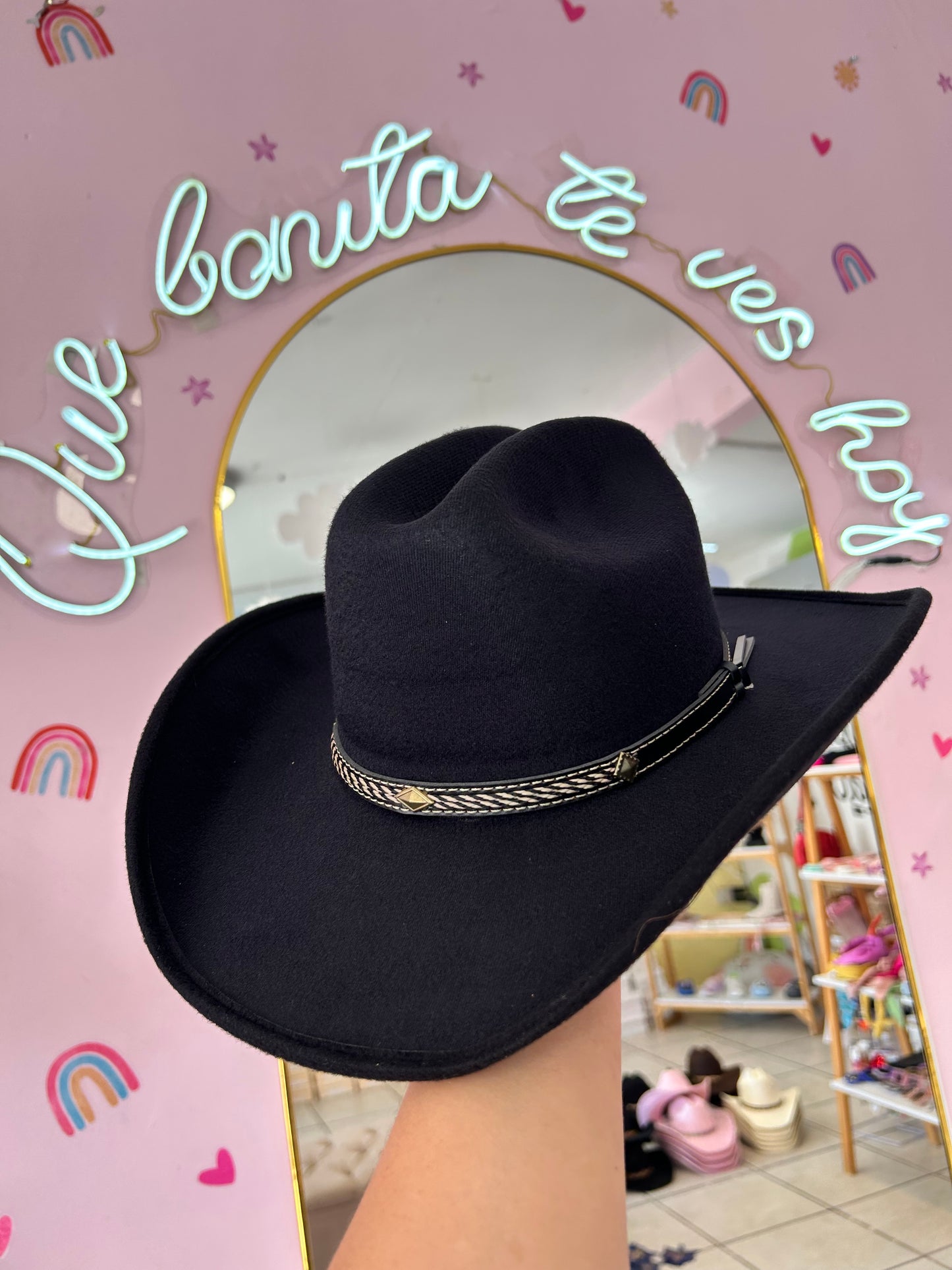 Sombrero Vaquero Negro