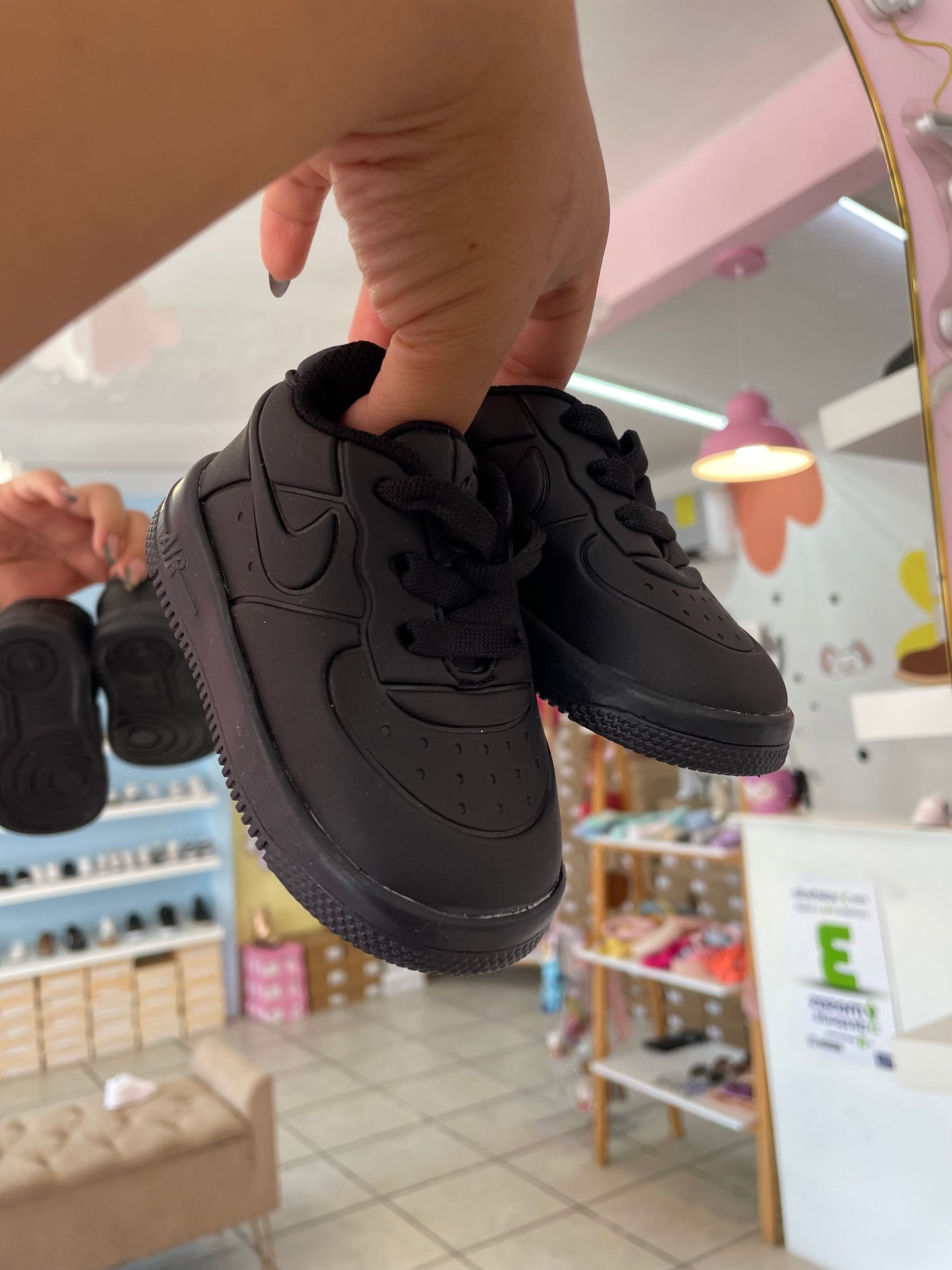Teni Nike Bebé Black