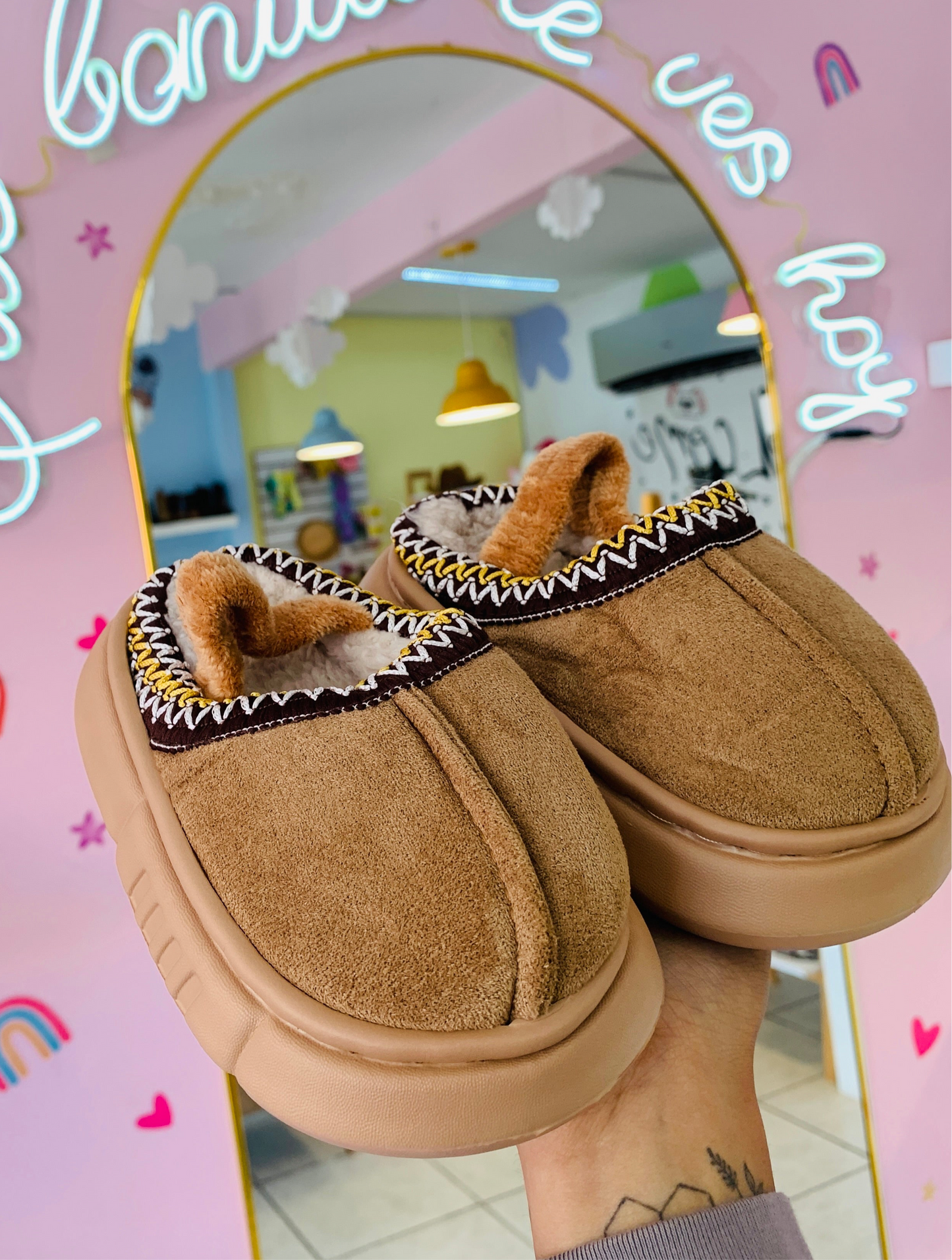Pantuflas tipo UGG
