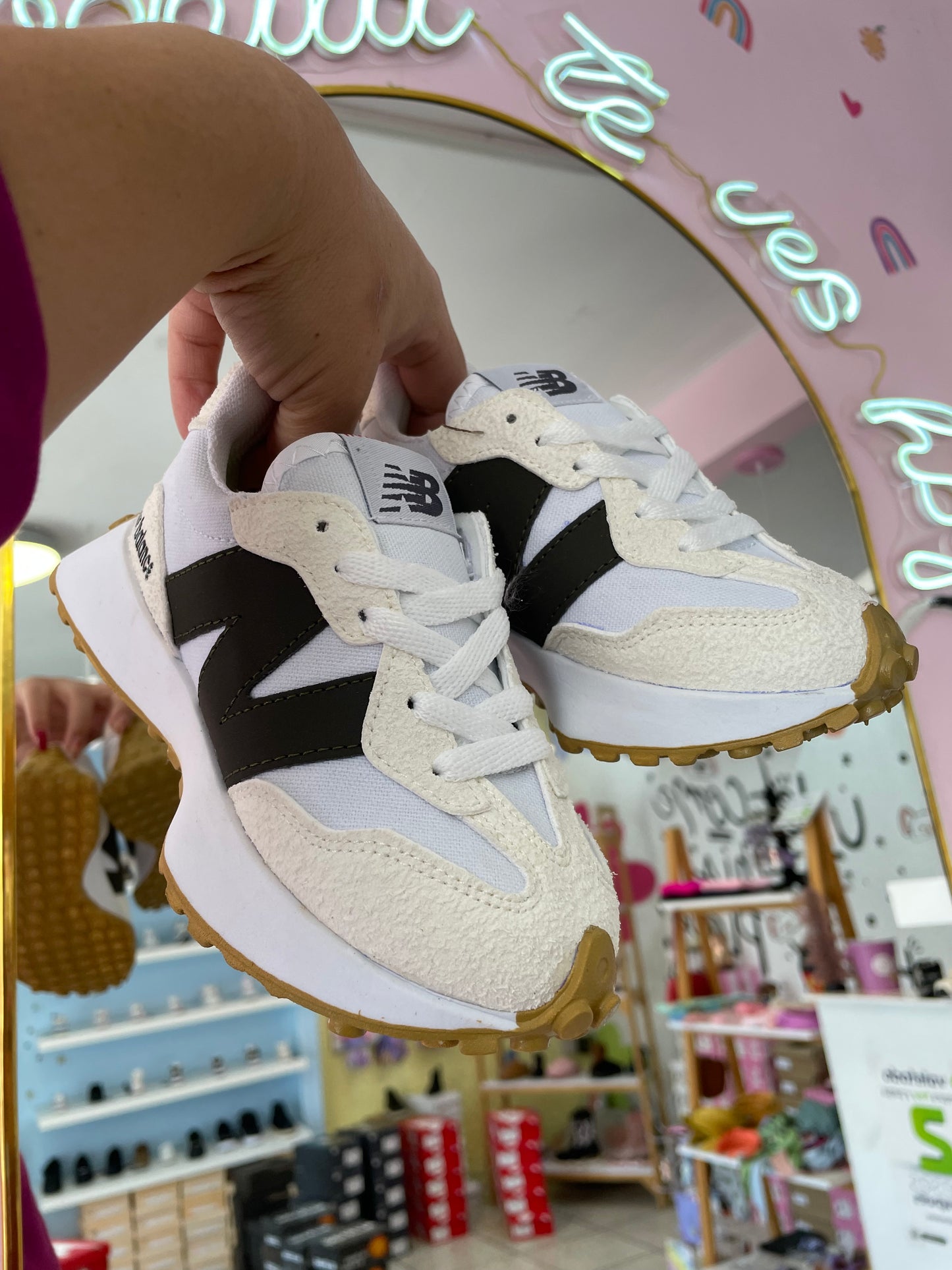 New Balance Late/Blanco/Verde