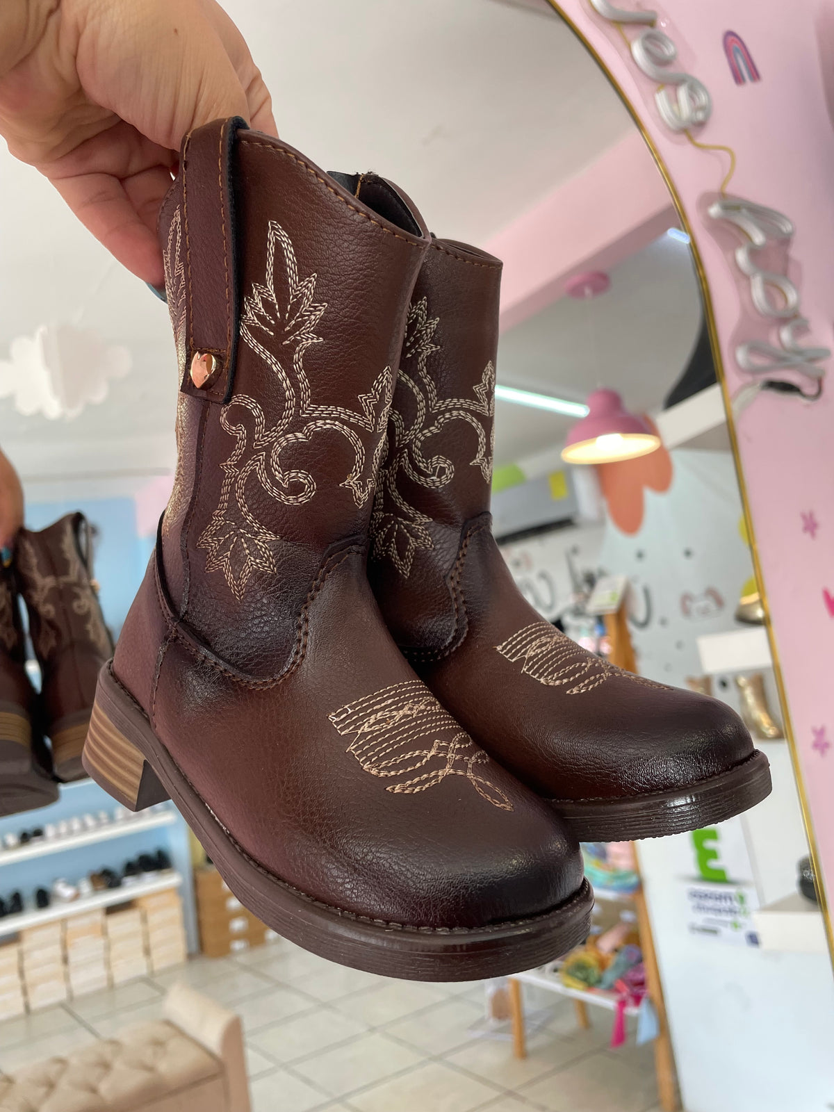 Bota Vaquera Café 700