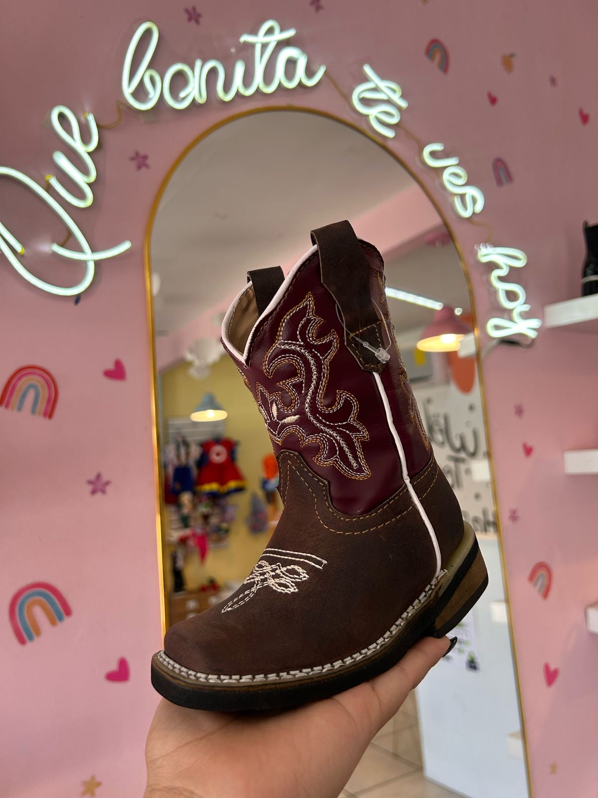 Bota Vaquera Chocolate Crazy