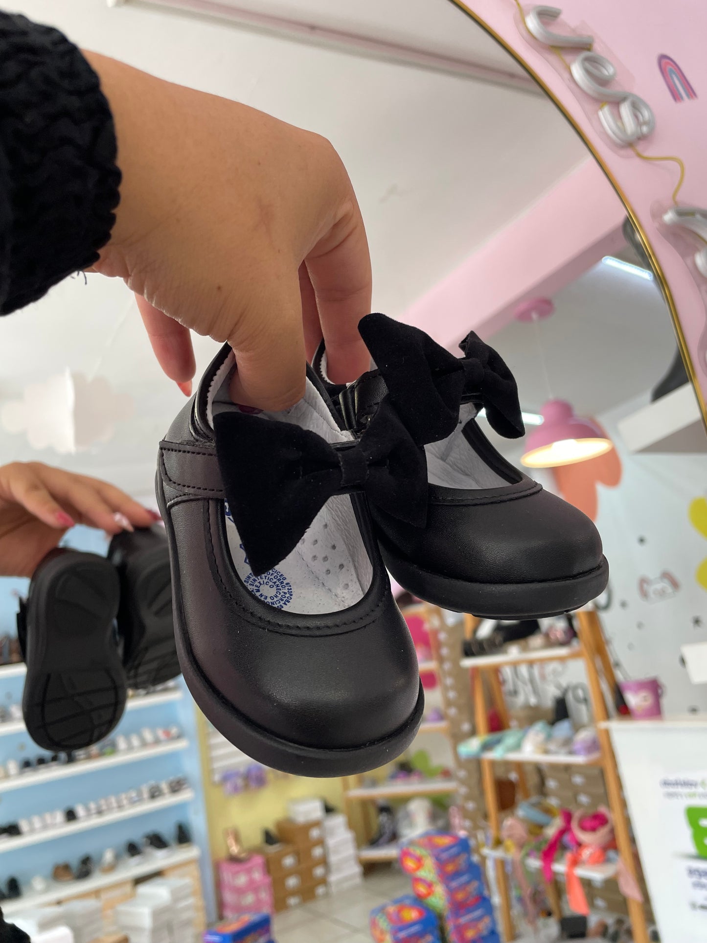 Zapato Escolar Negro 78