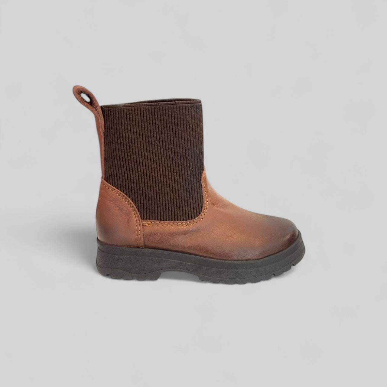 Botin elastico cafe unisex