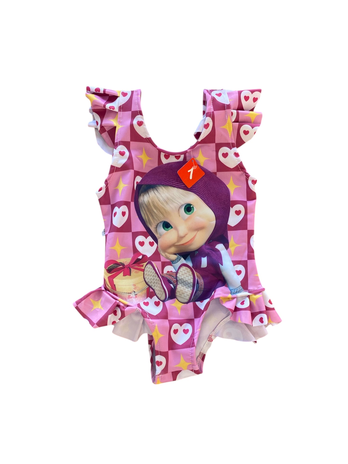 Traje de baño masha y el oso