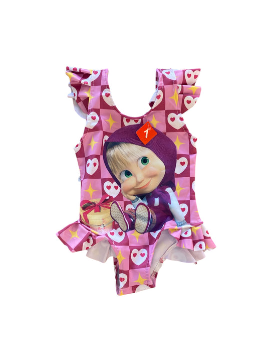 Traje de baño masha y el oso