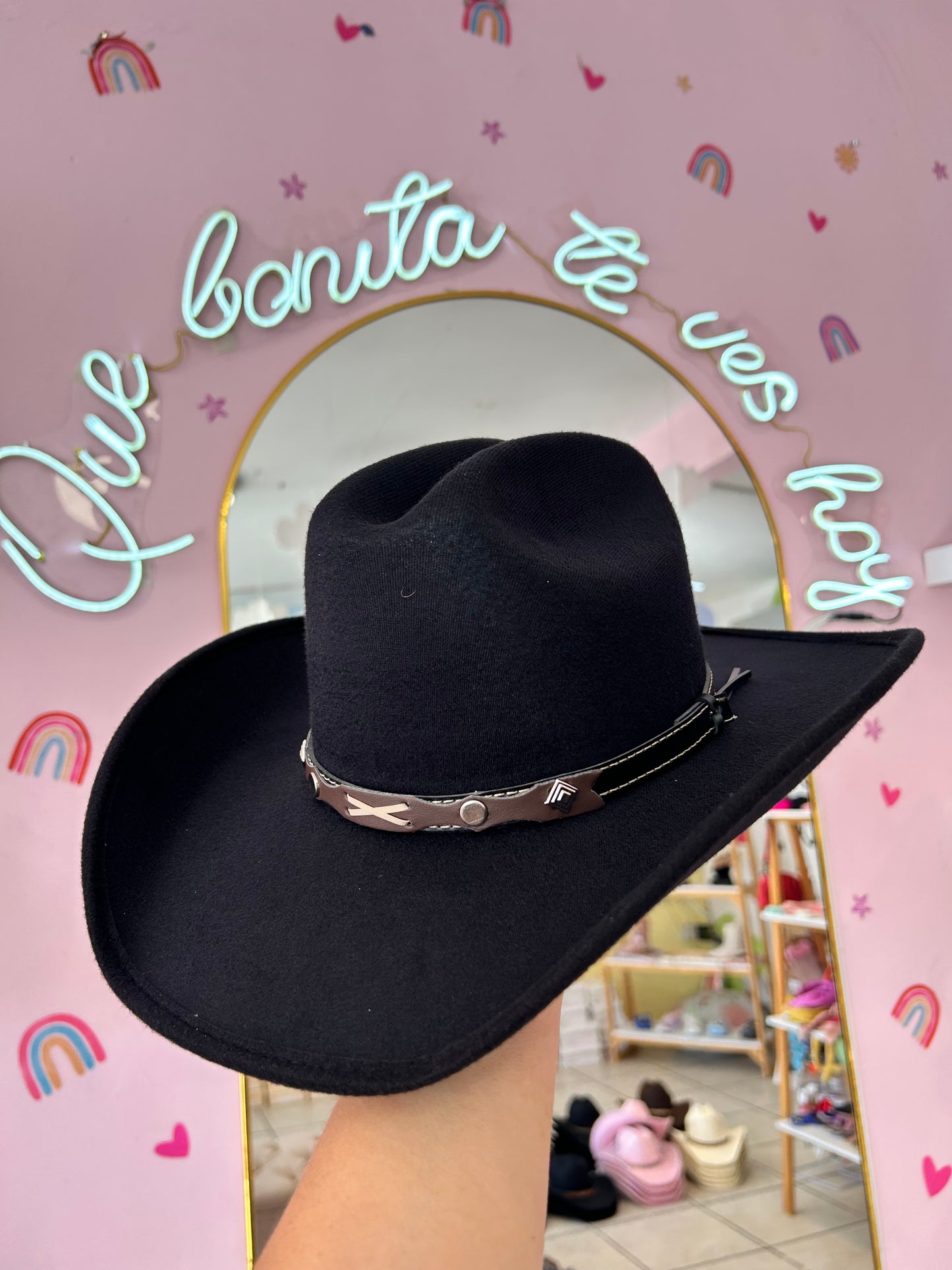 Sombrero Vaquero Negro