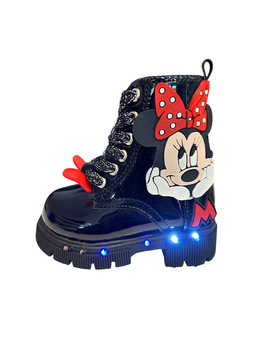 Bota Charol Minnie Led