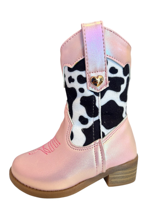 Bota Vaquera Katara Rosa