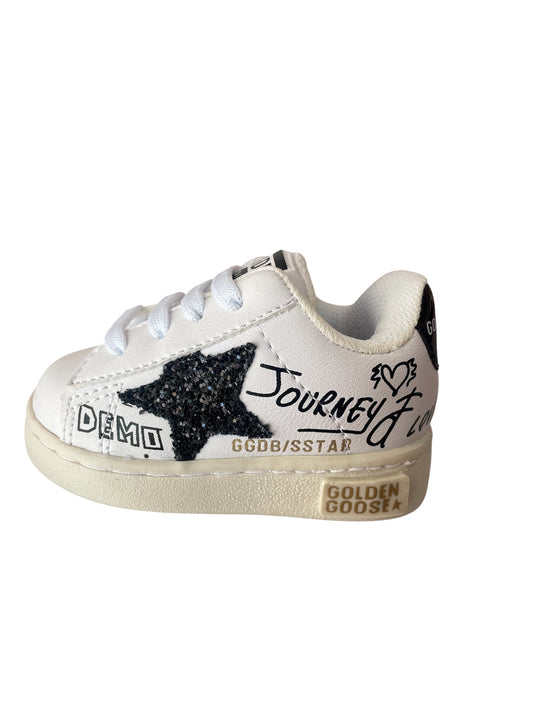 Golden Goose Blanco/Negro