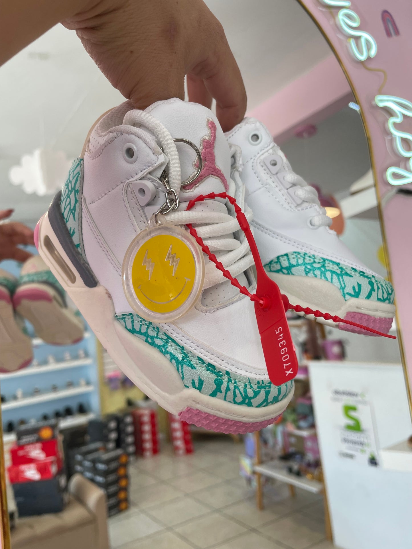 Jordan 3 Verde Hielo/Blanco