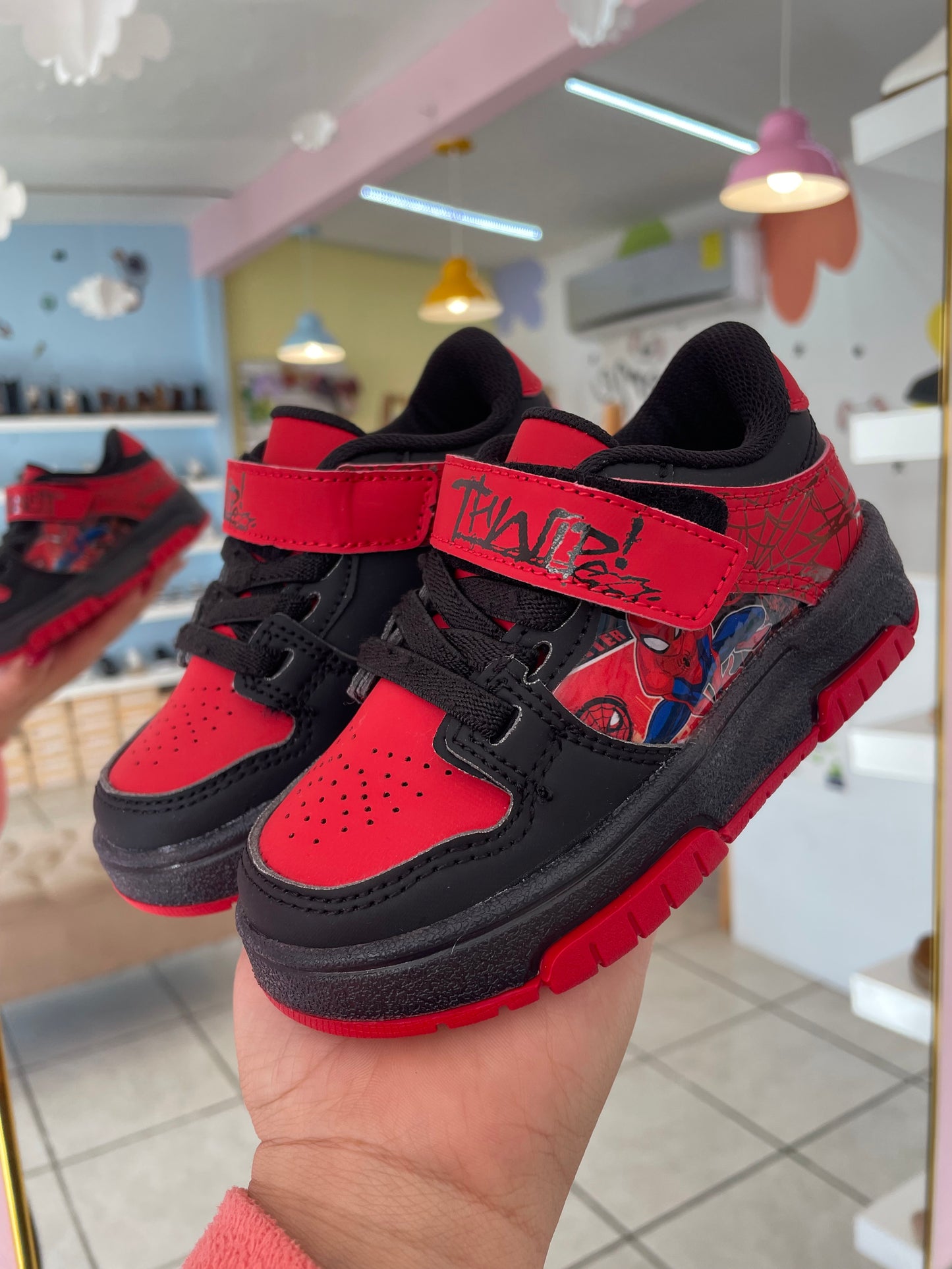 Teni Spiderman Rojo/Negro