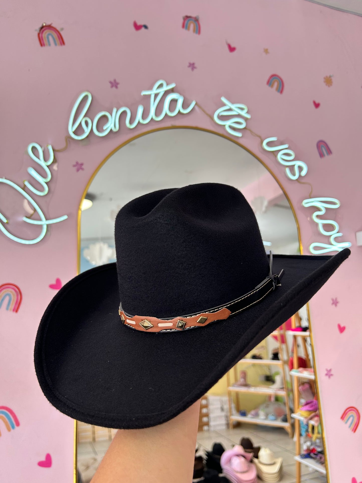 Sombrero Vaquero Negro