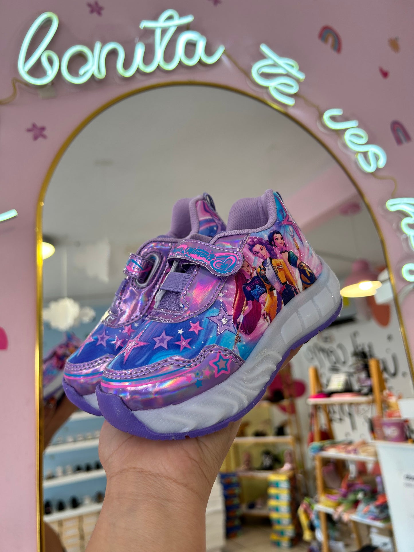 Teni KPOP Morado Led