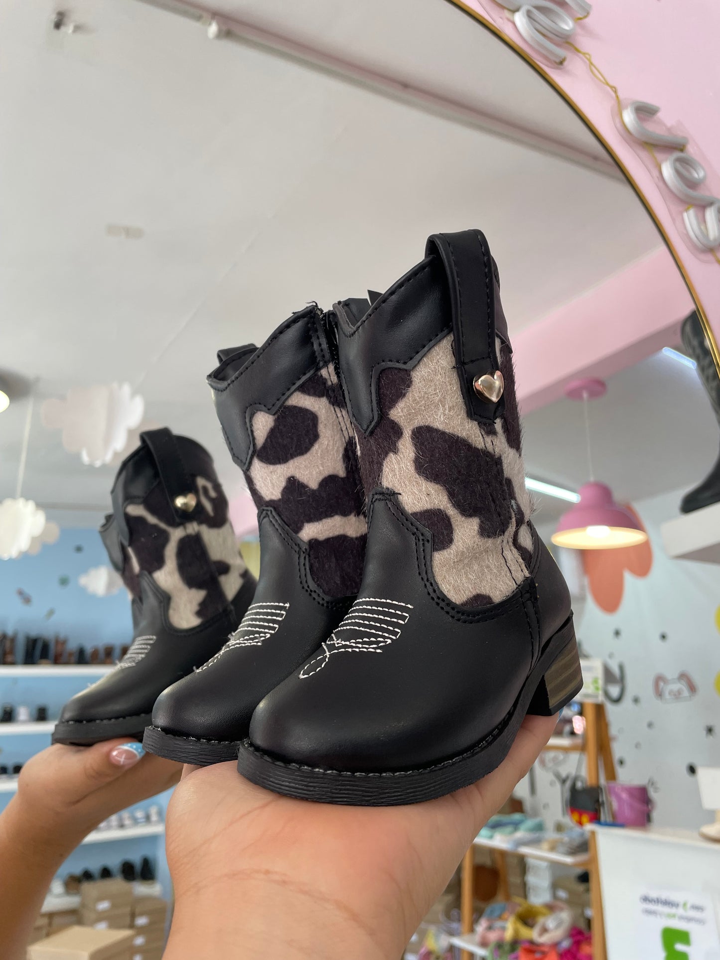 Bota Vaquera España Negro