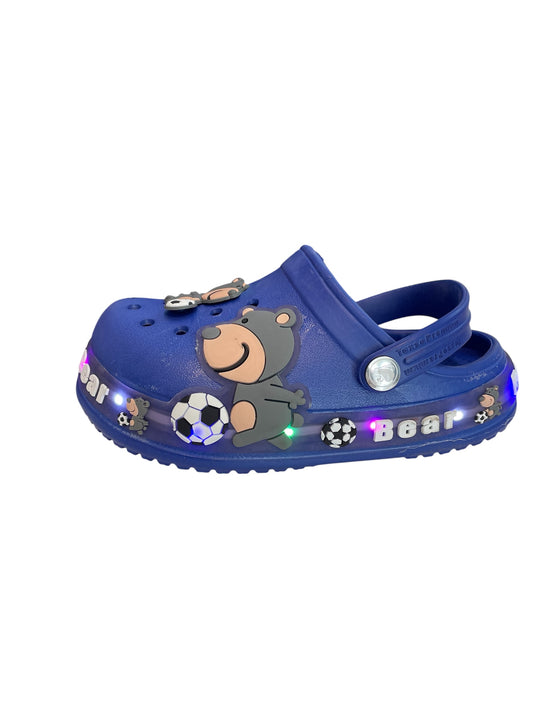 Crocs azul led