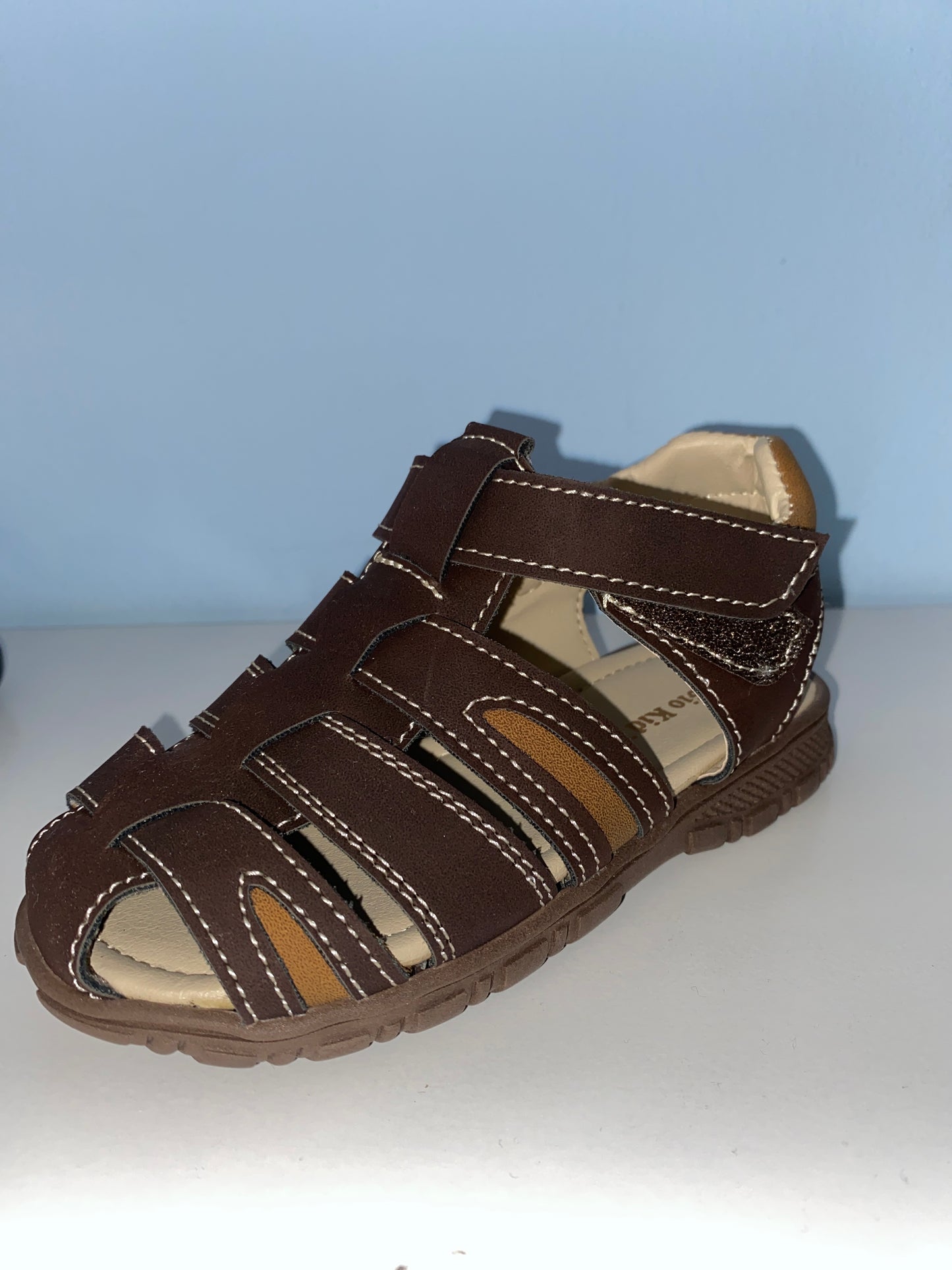 Sandalia Senegal café camel