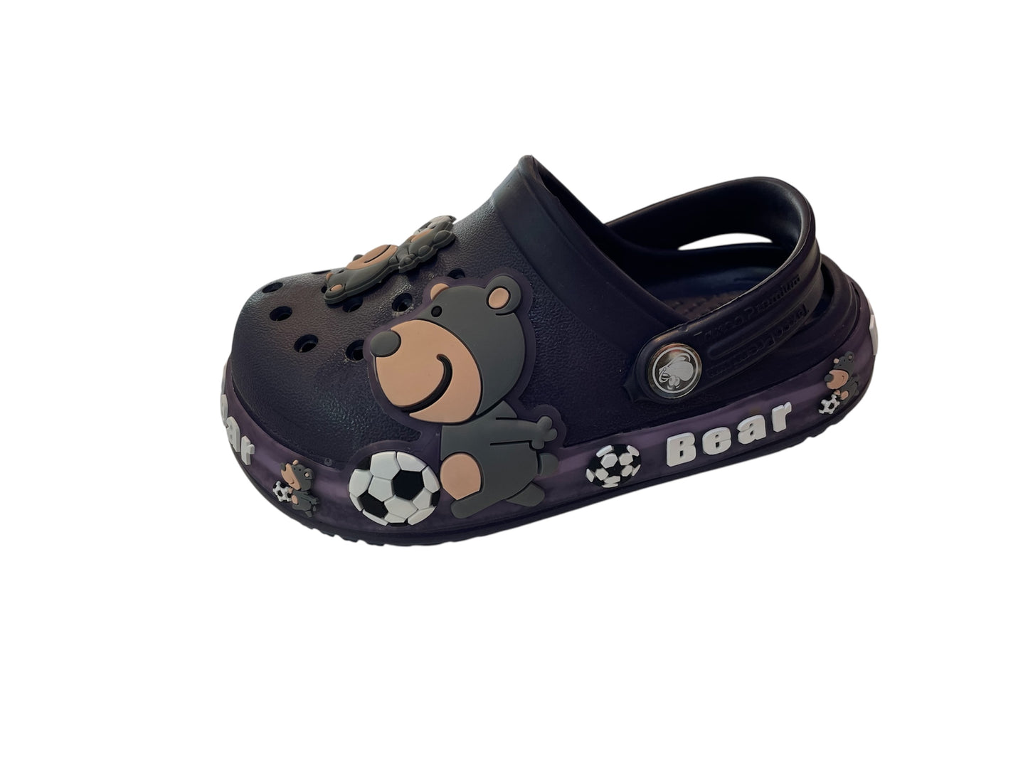 Crocs azul marino led