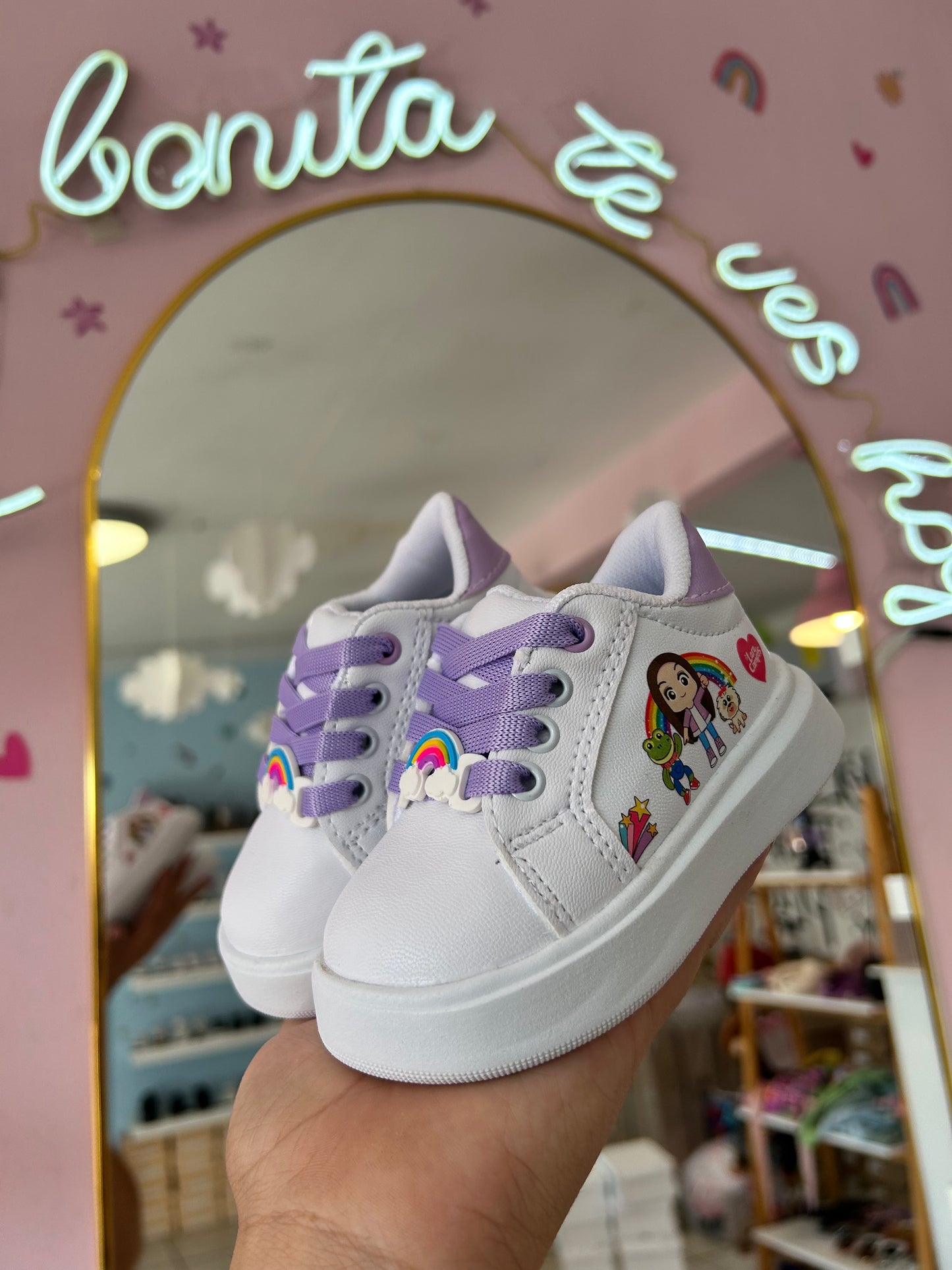 Teni Lara Campos Blanco/Lila