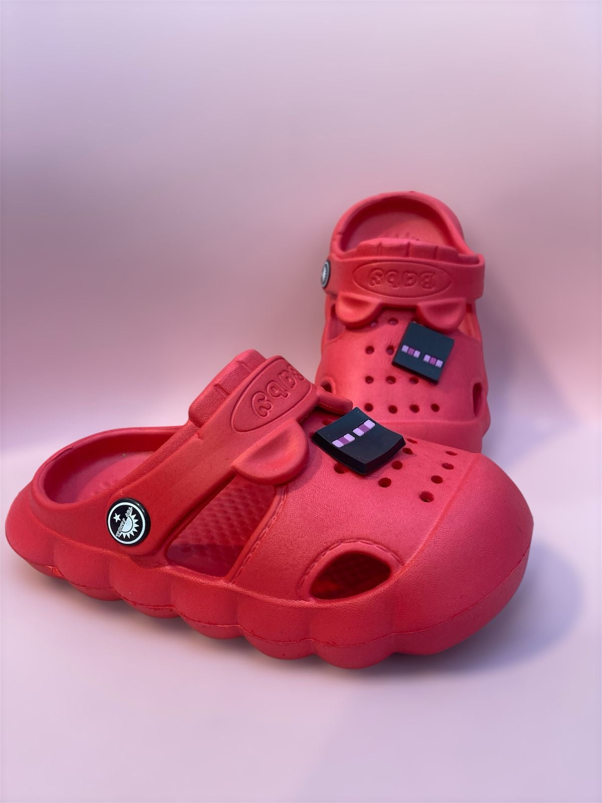 Crocs Minecraft Rojo