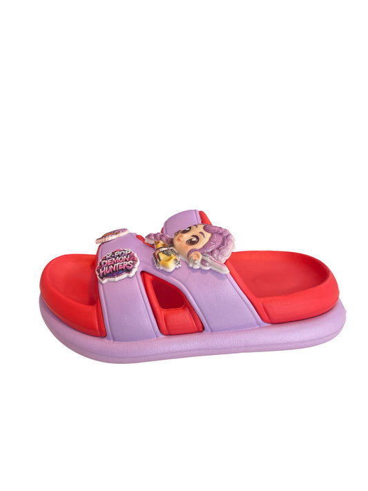 Sandalia KPOP Rojo/Lila