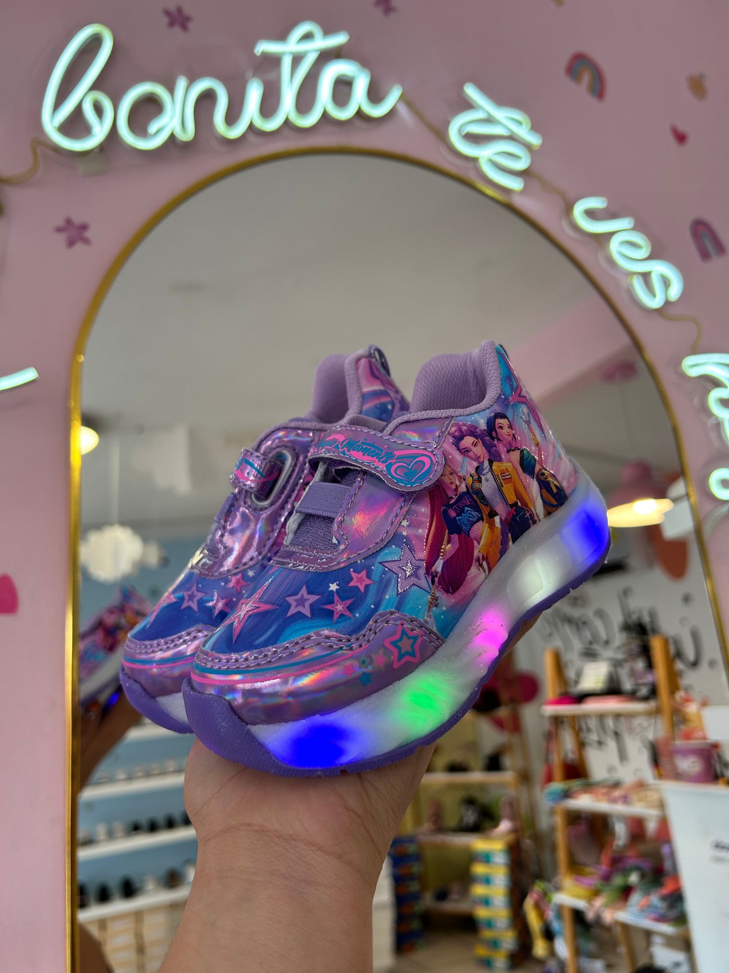 Teni KPOP Morado Led