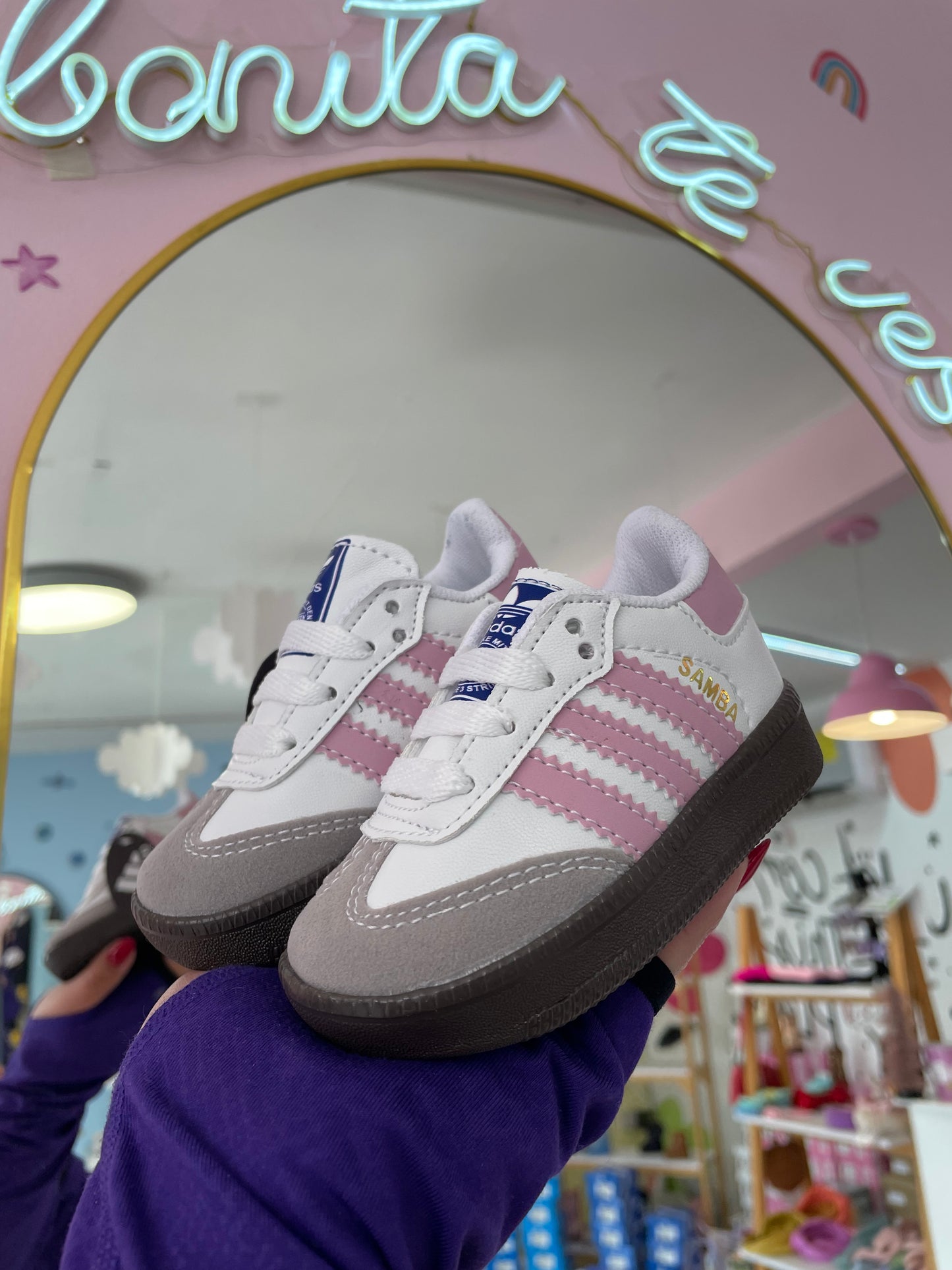 Samba Blanco/Rosa