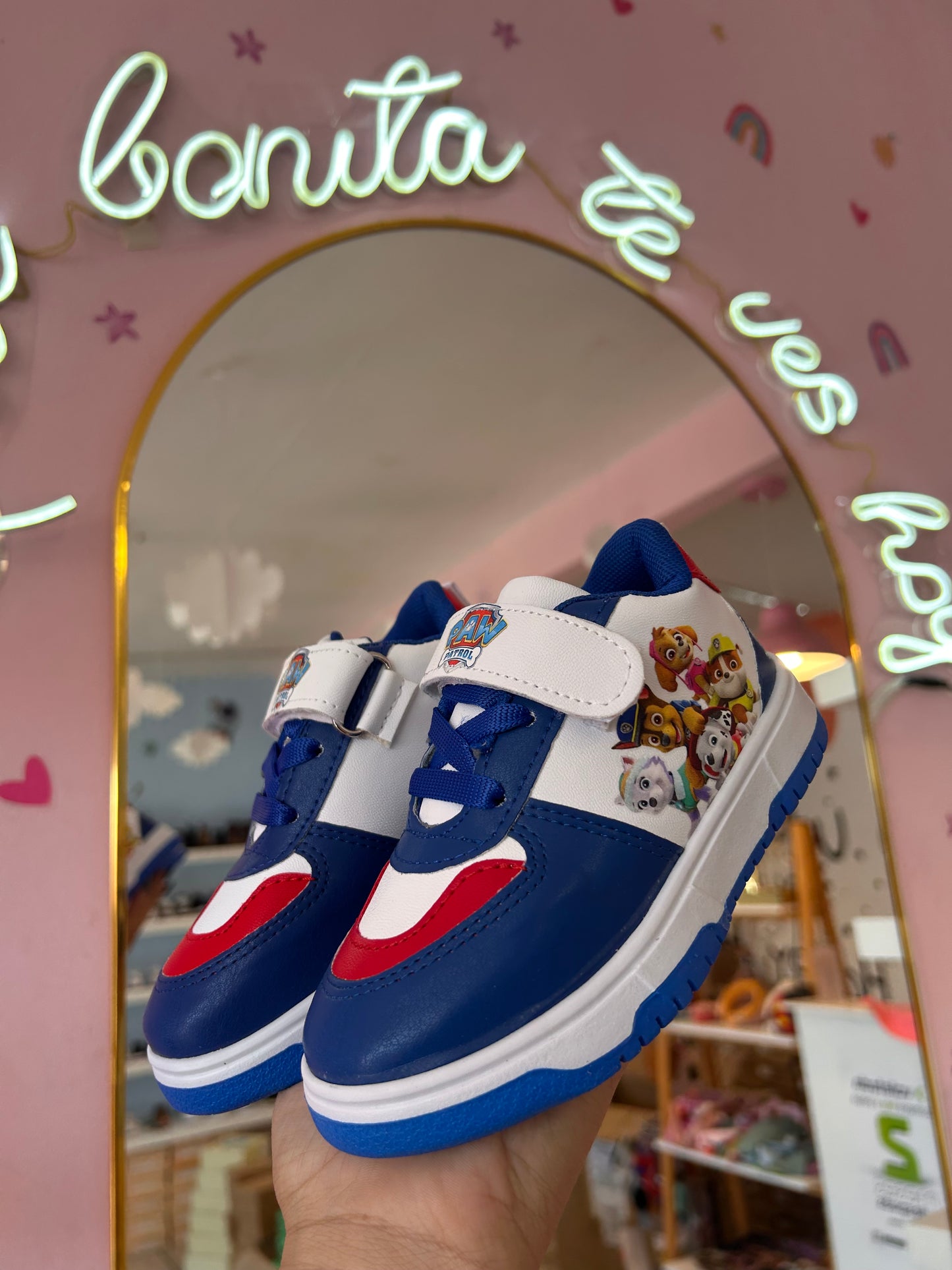 Teni Paw Patrol Azul/Blanco