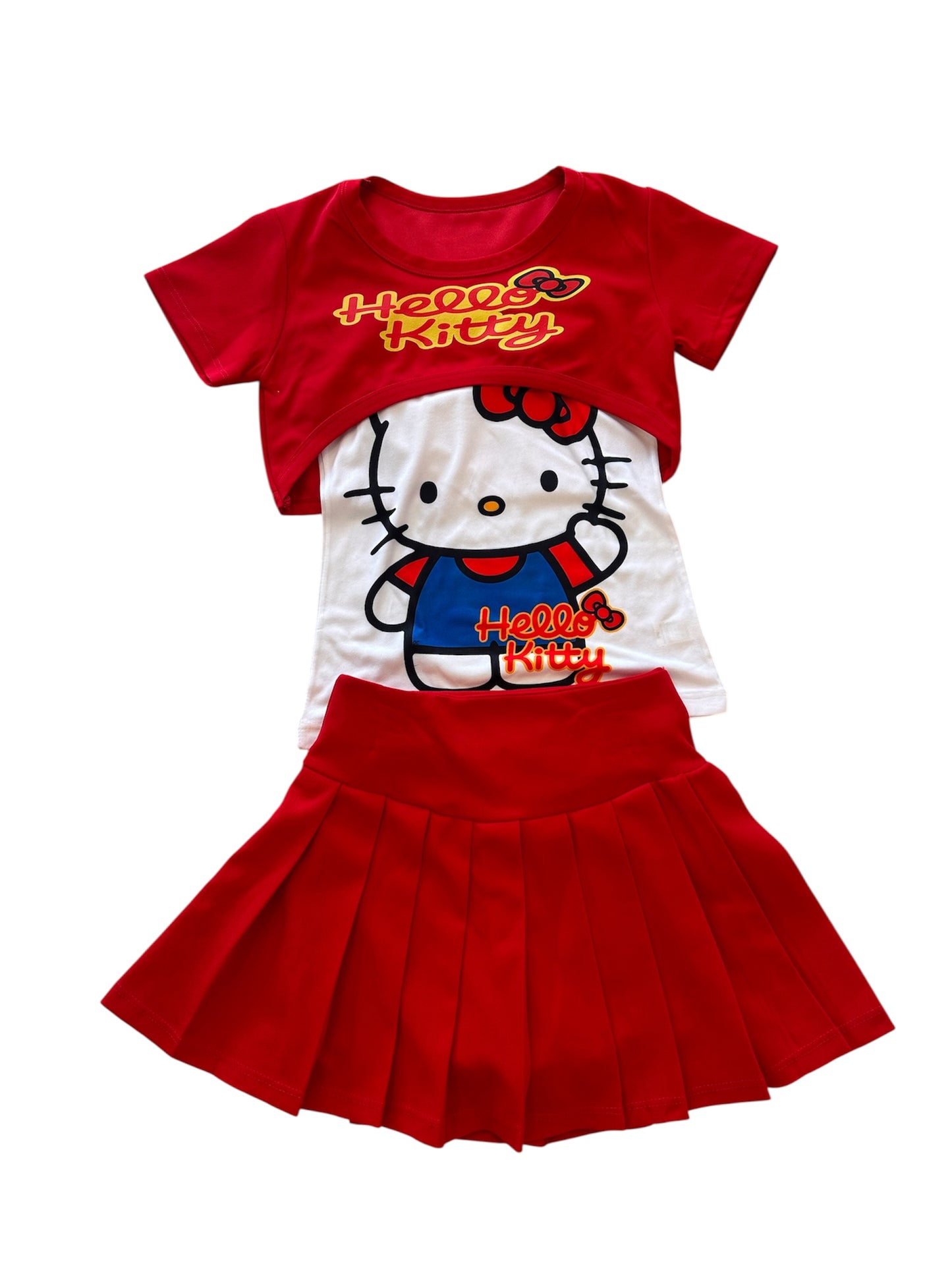 Conjunto Rojo Hello Kitty