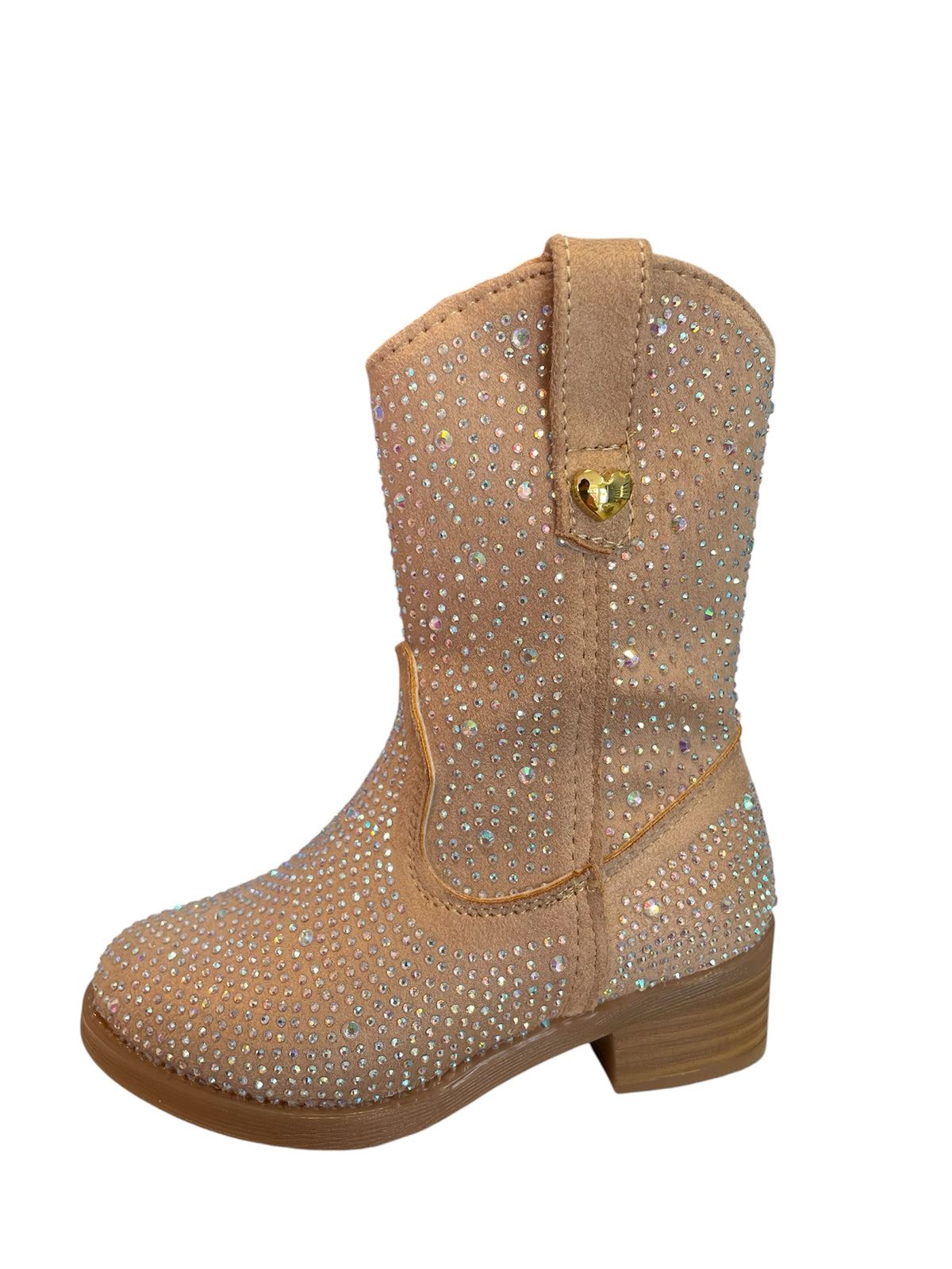 Bota Vaquera Maquillaje/Brillos