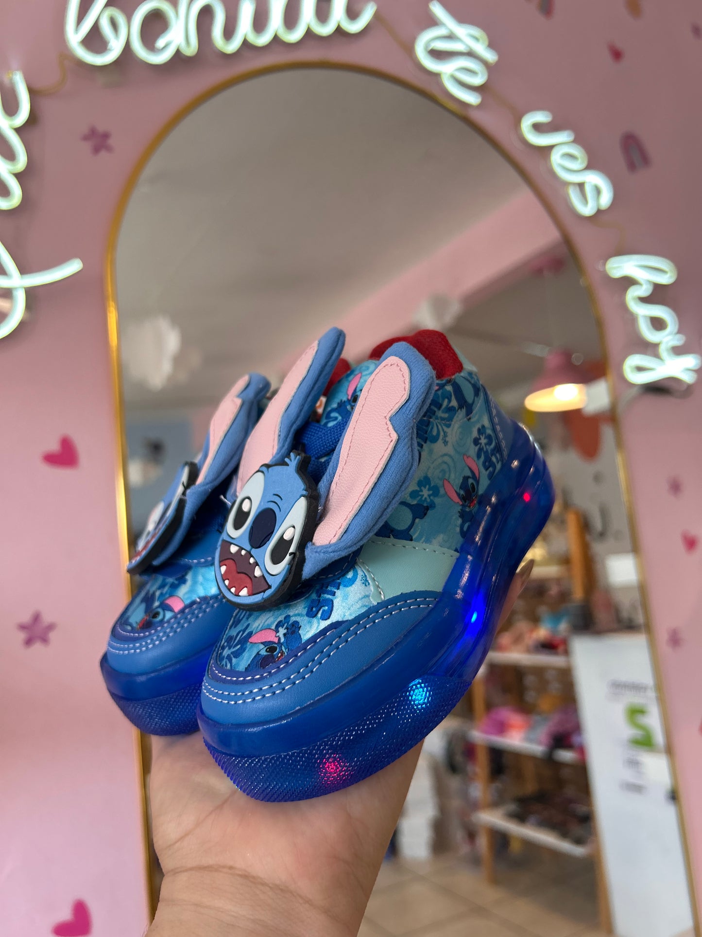 Teni Stitch Azul Led
