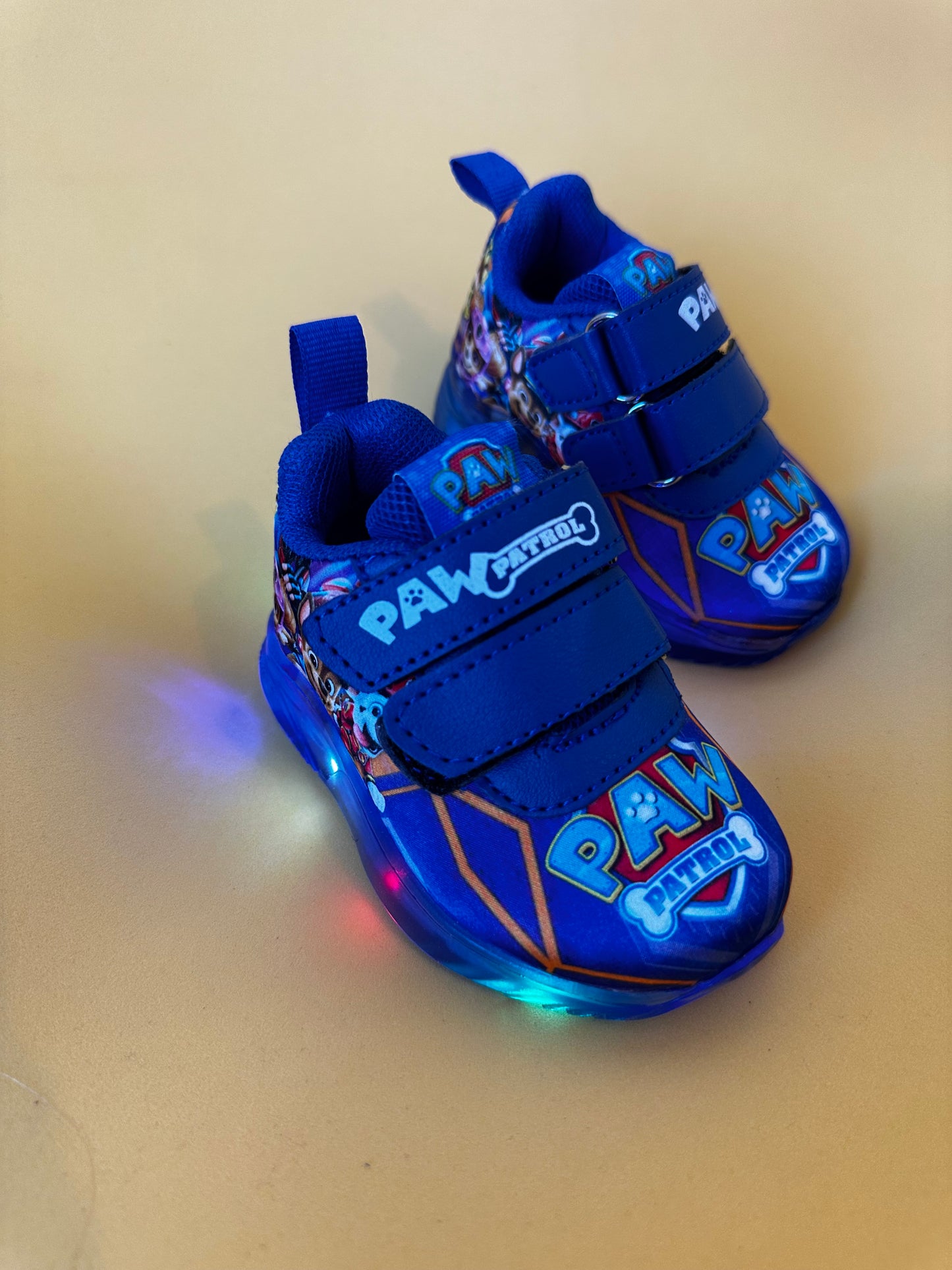 Tenis Paw Patrol velcro led