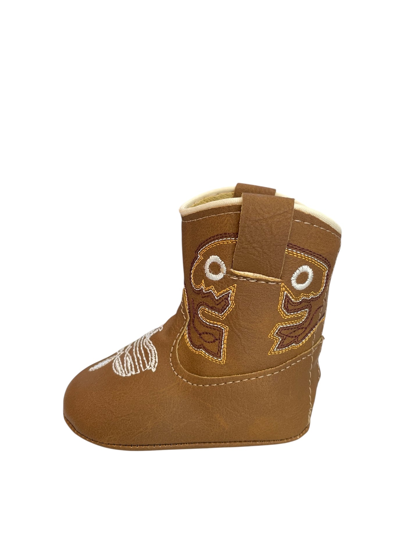 Bota Vaquera Bebé Camel