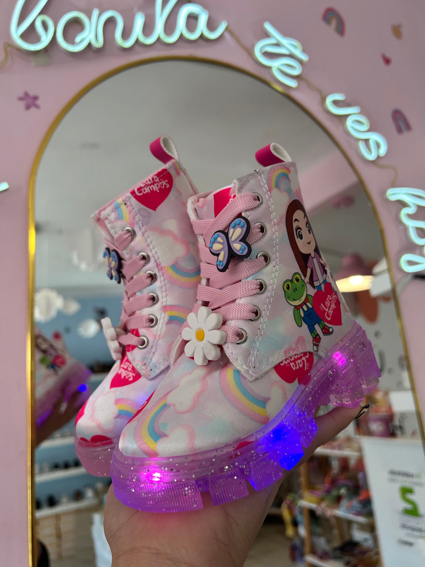 Bota Lara Campos Led