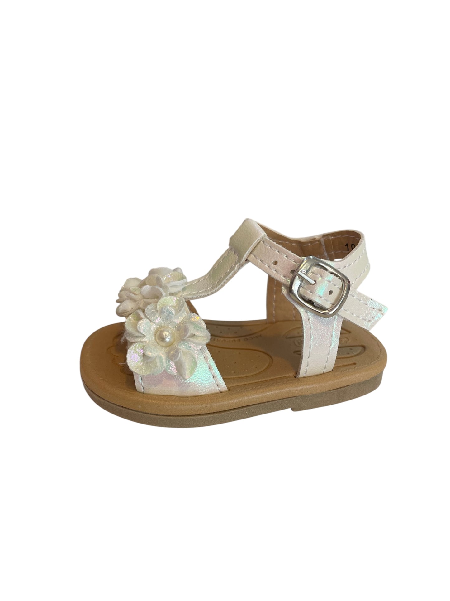 Sandalia Blanco/Arena (1029)