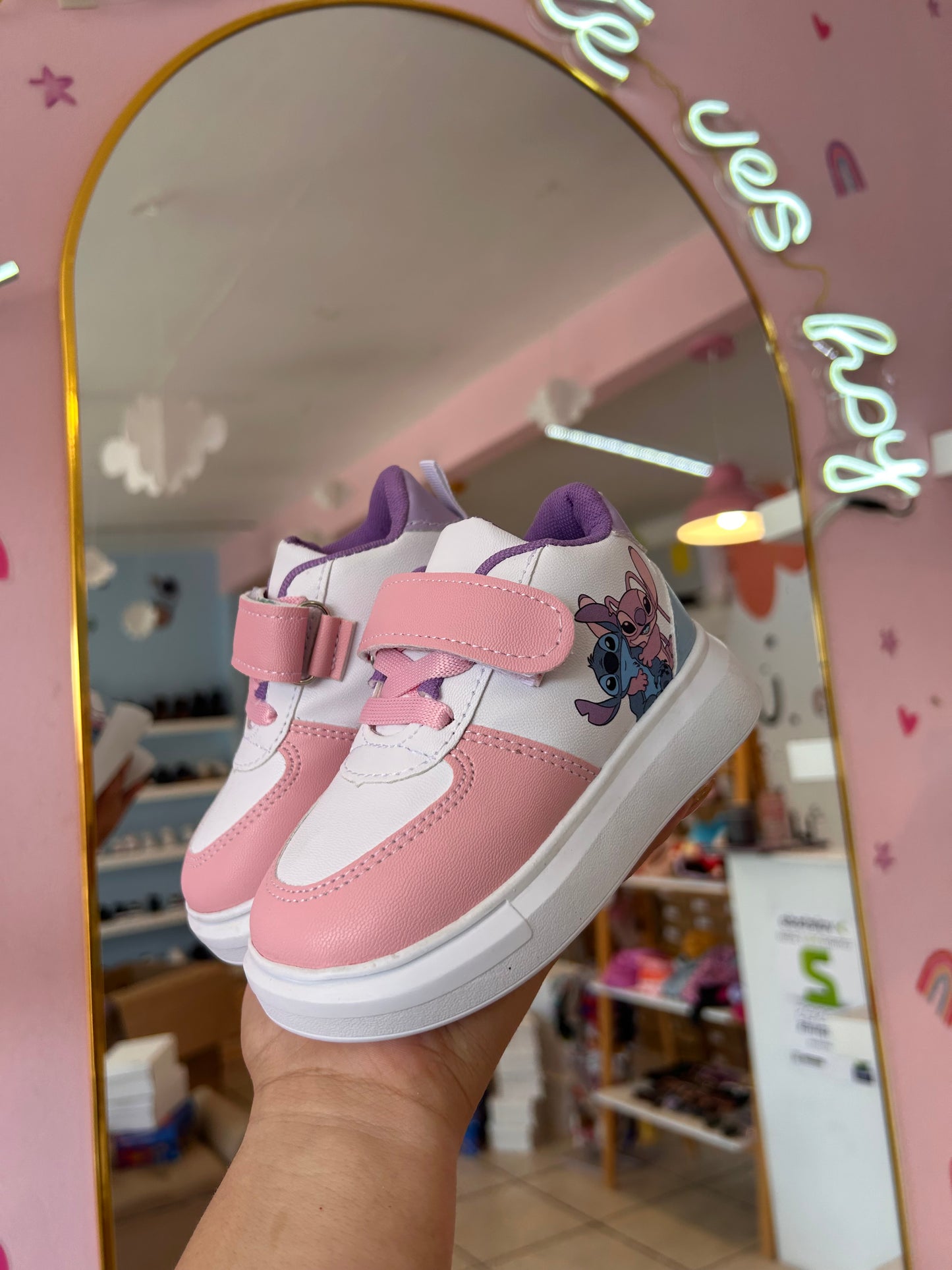 Teni Stitch Rosa/Lila