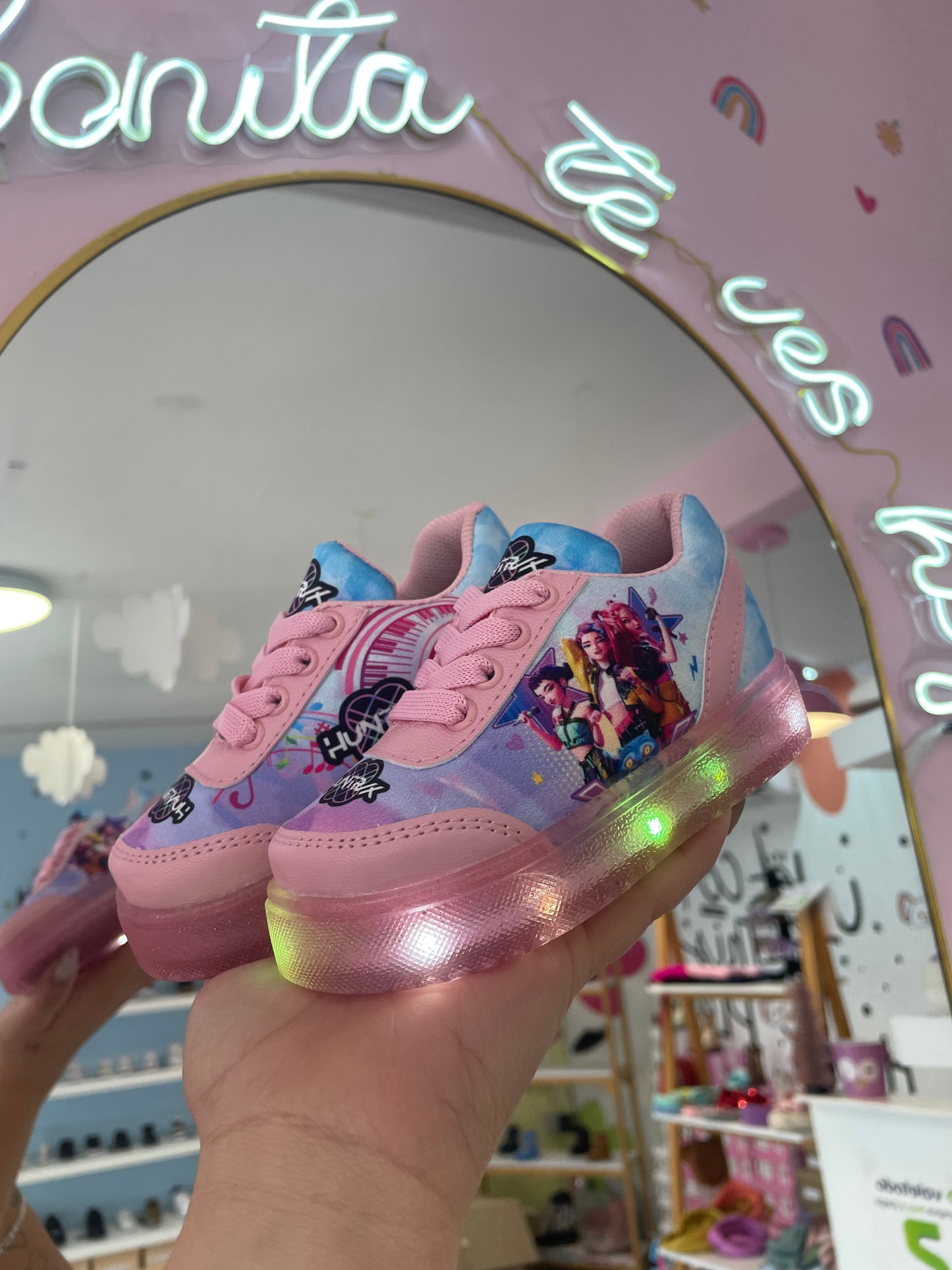 Guerreras Kpop Led Rosa Pastel