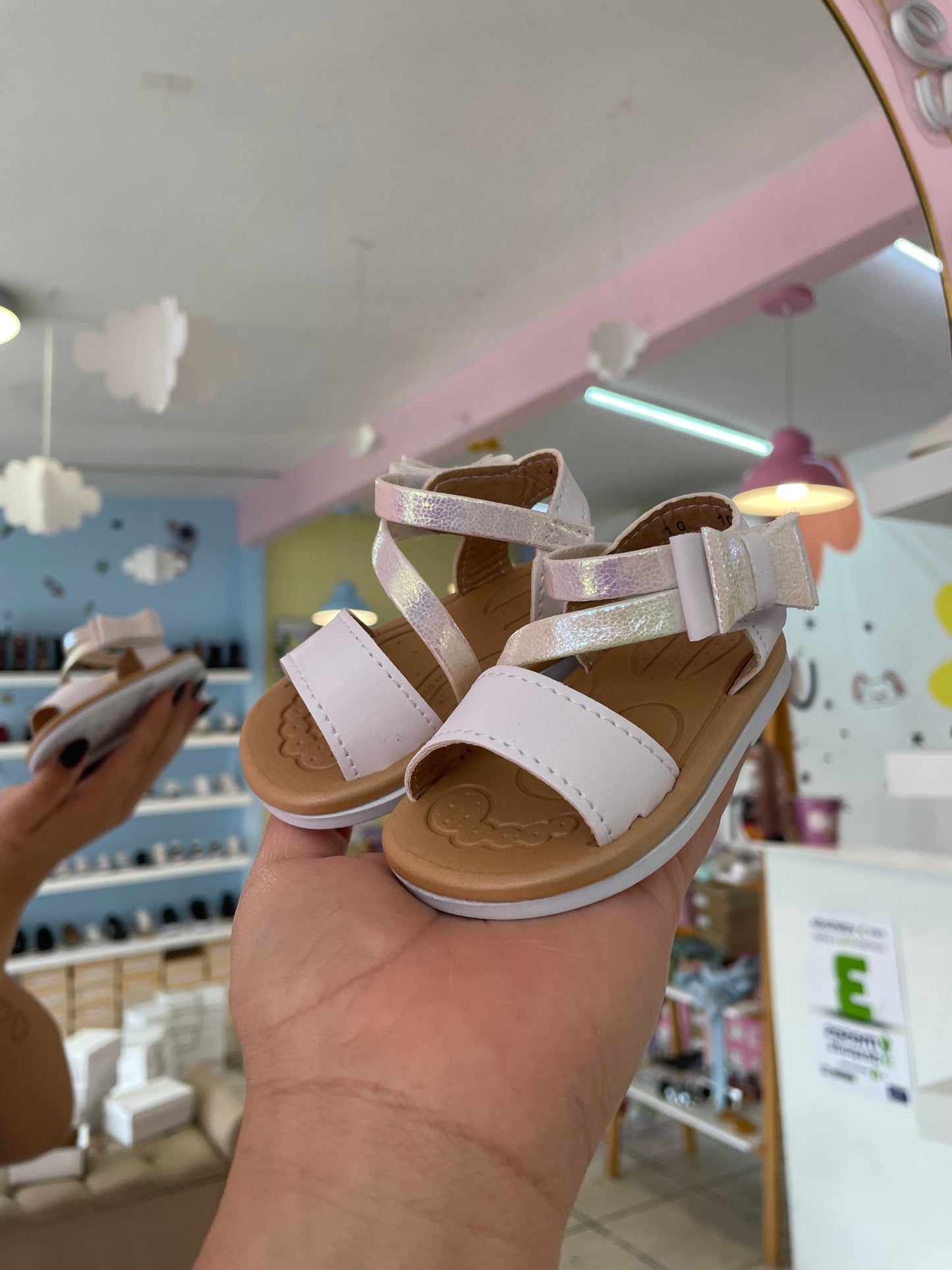 Sandalia Blanco/Arena (1049)