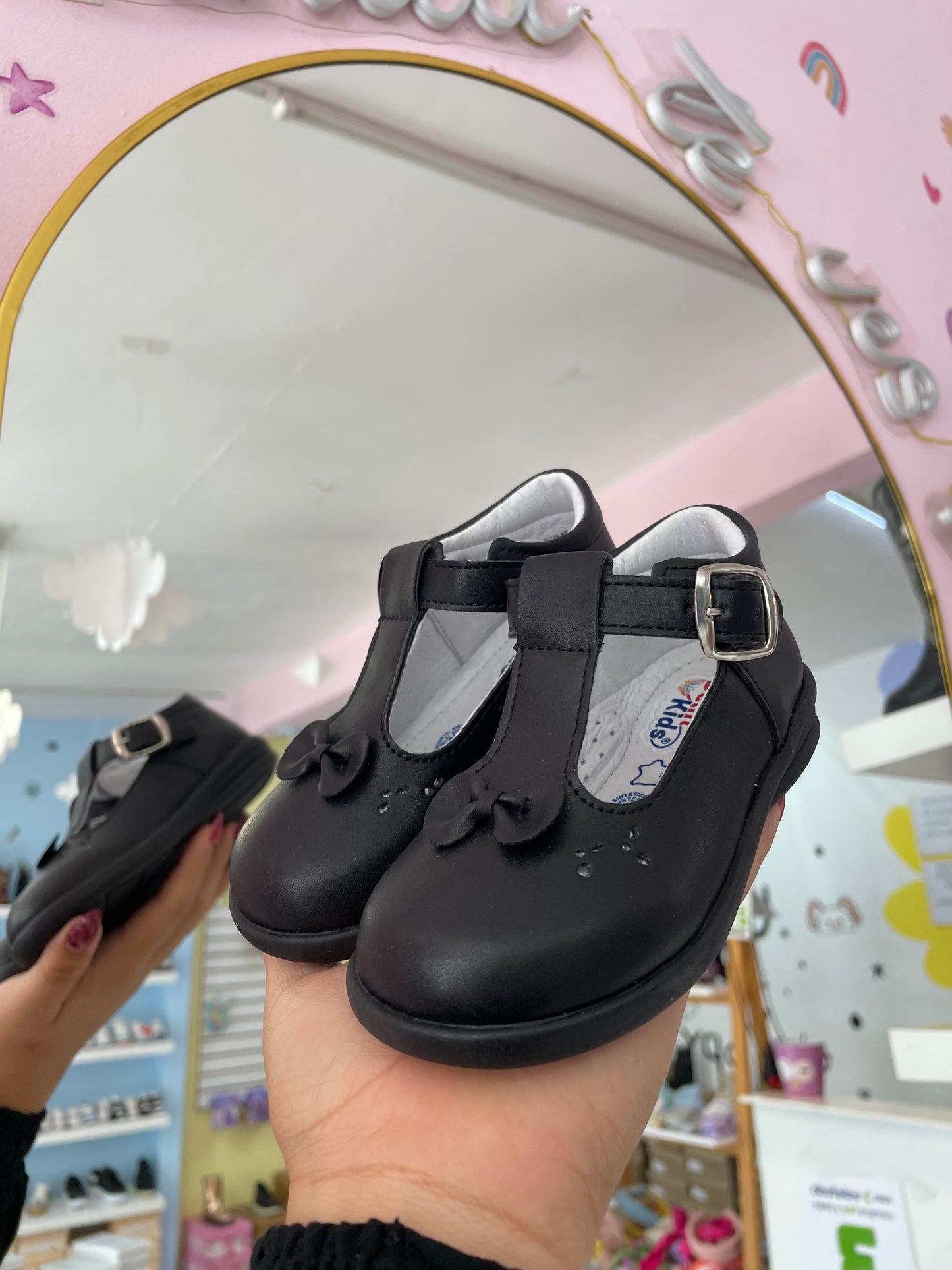 Zapato Escolar Negro 089