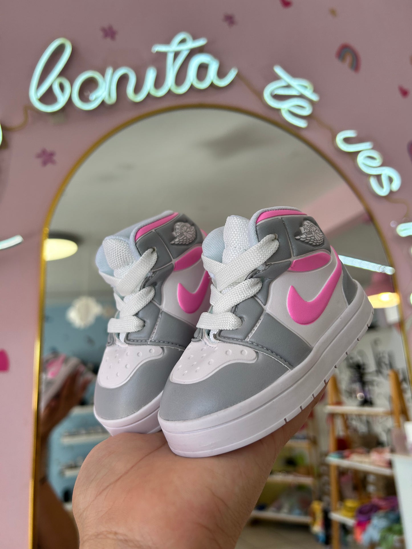 Jordan Bebé Grey/Pink