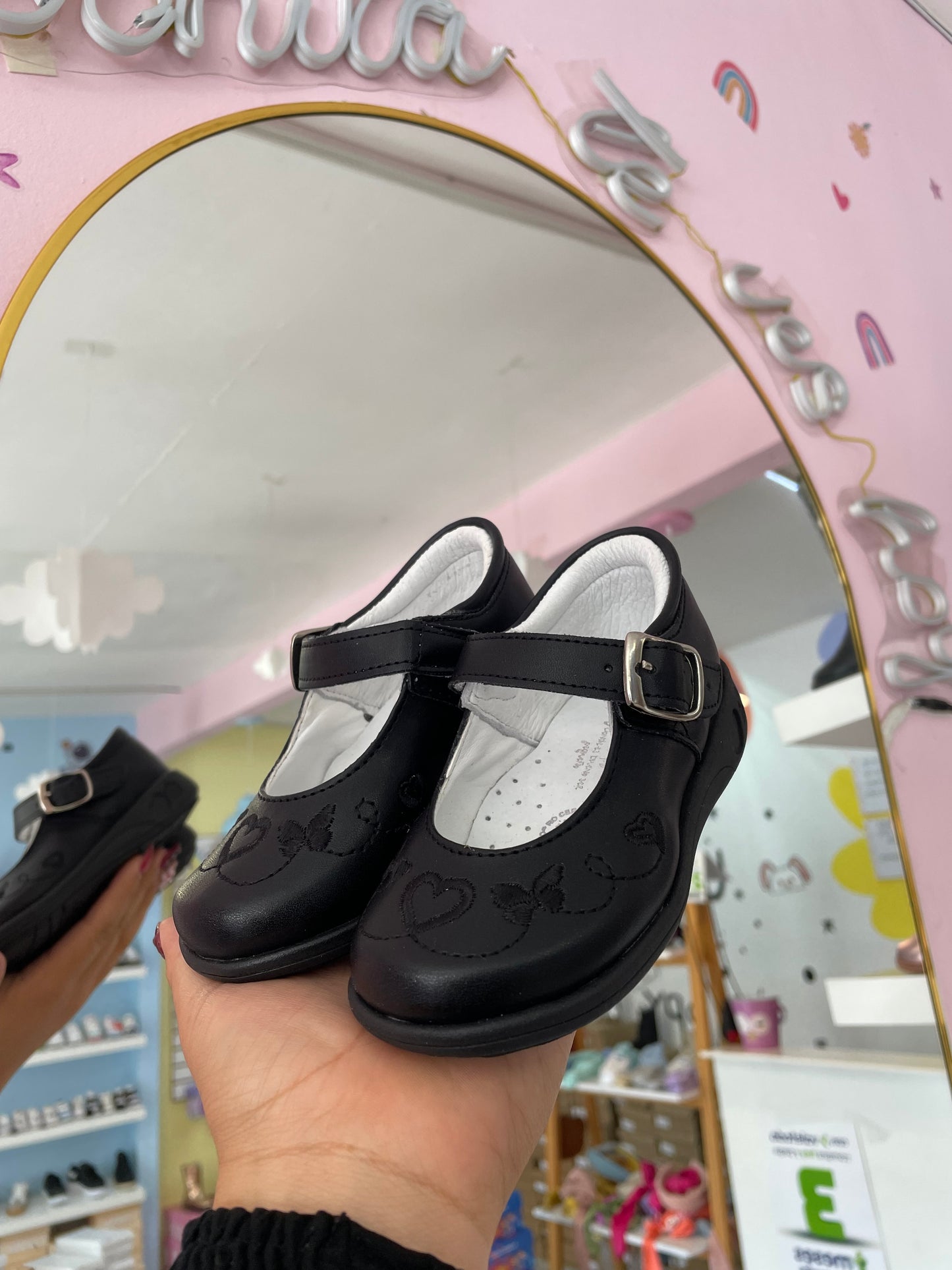 Zapato Escolar Negro 310