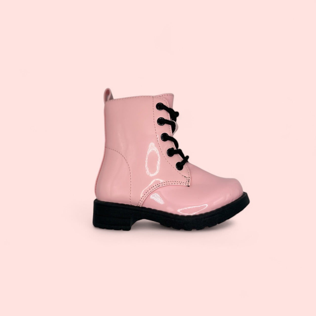 Combat boots pink