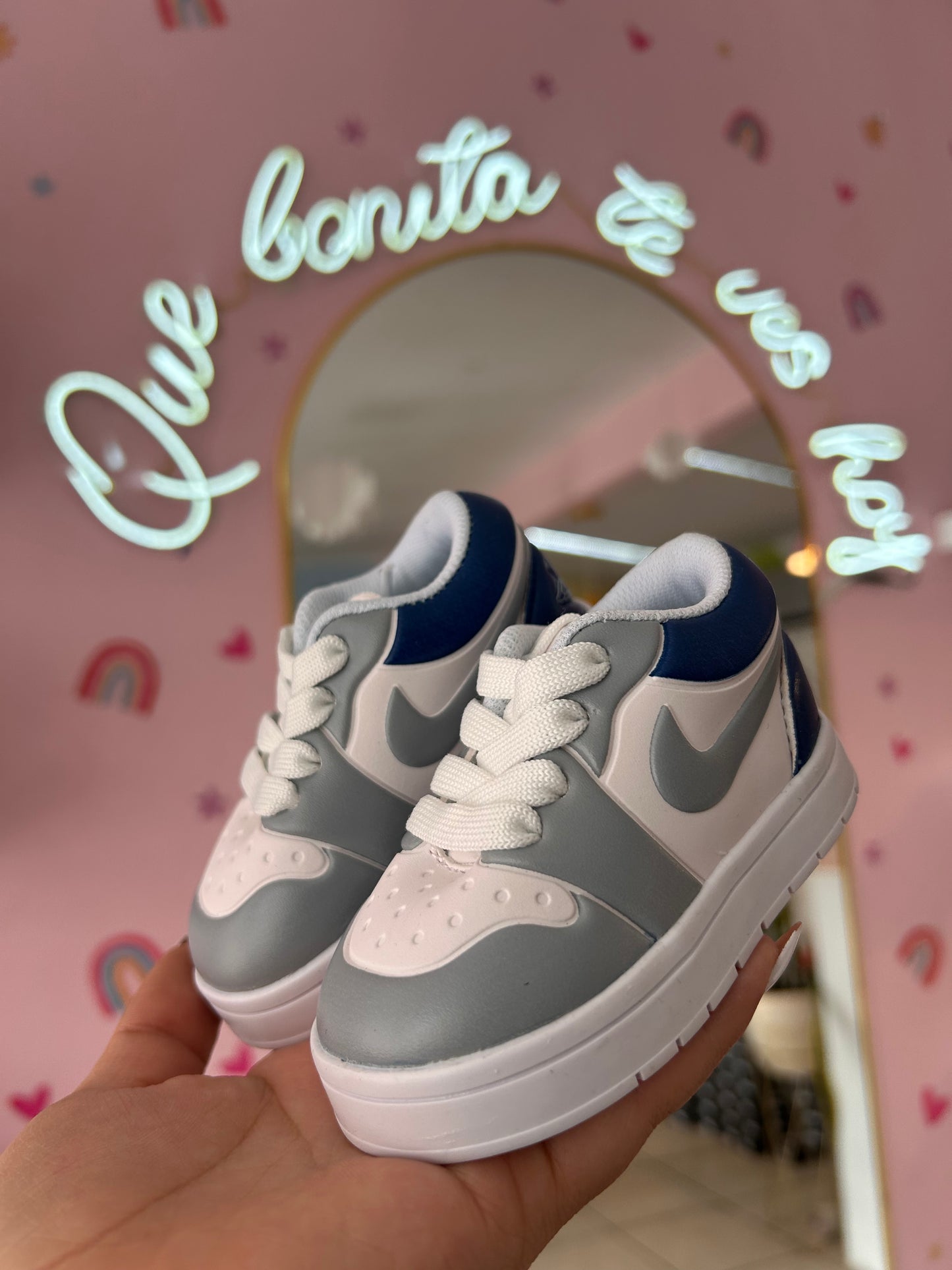 Nike Bebé Grey/Navy