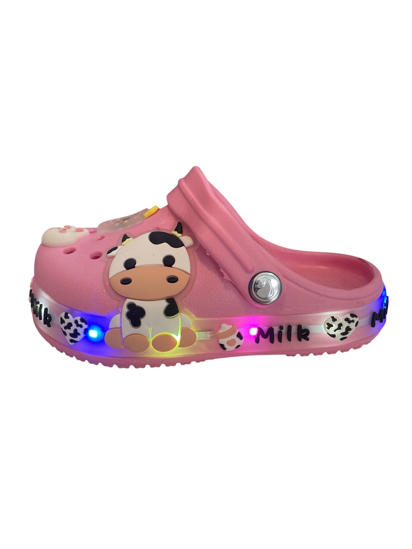 Crocs rosa led