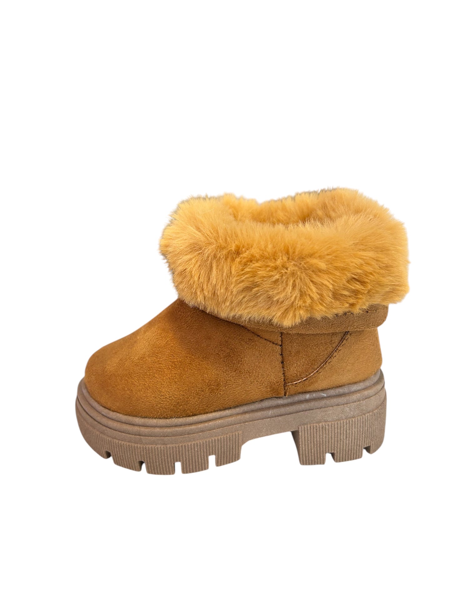 Bota Peluche Camel
