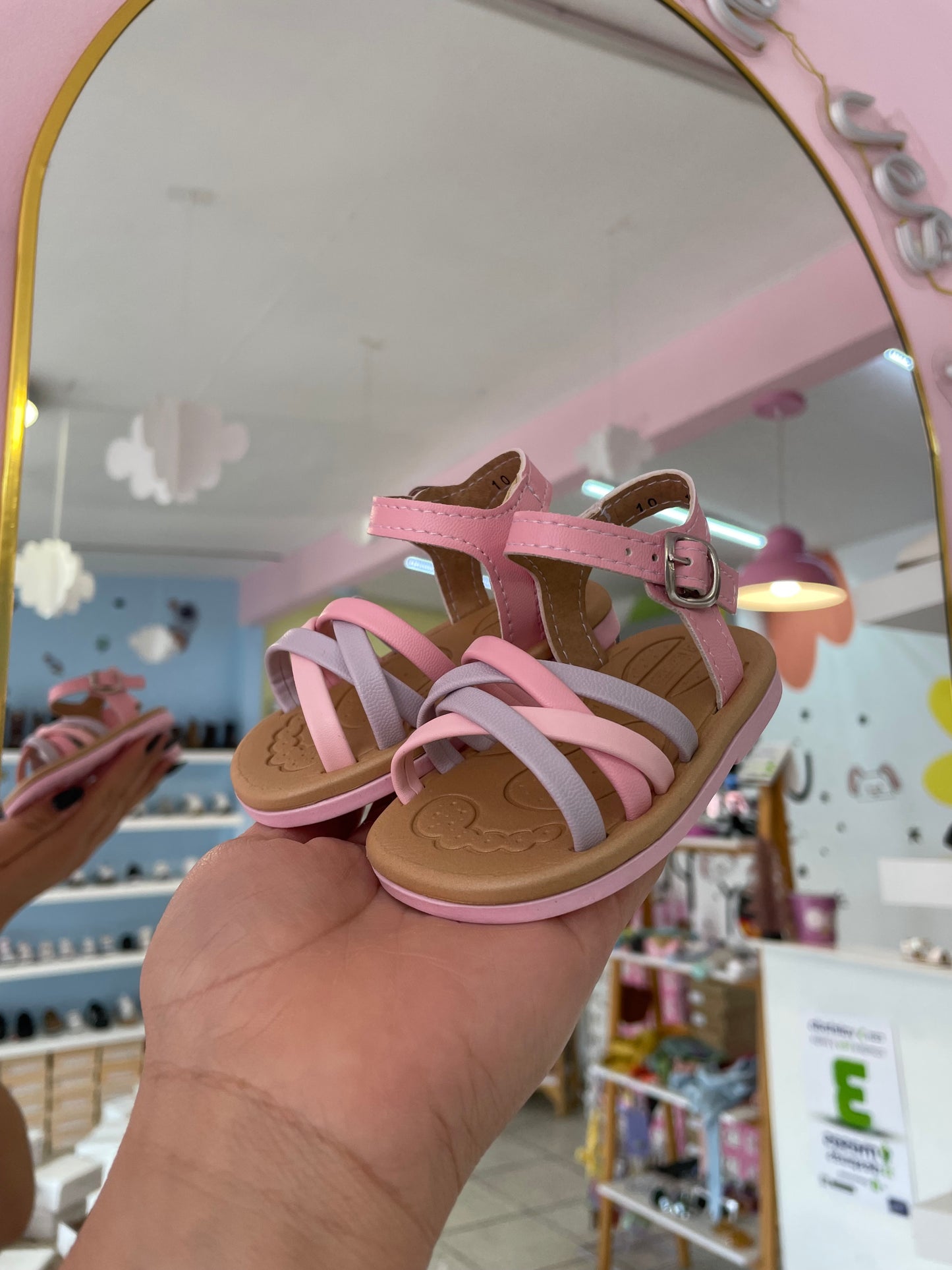 Sandalia Rosa/Arena (1037)