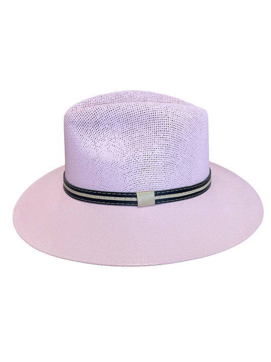 Sombrero Vaquero Plano Rosa